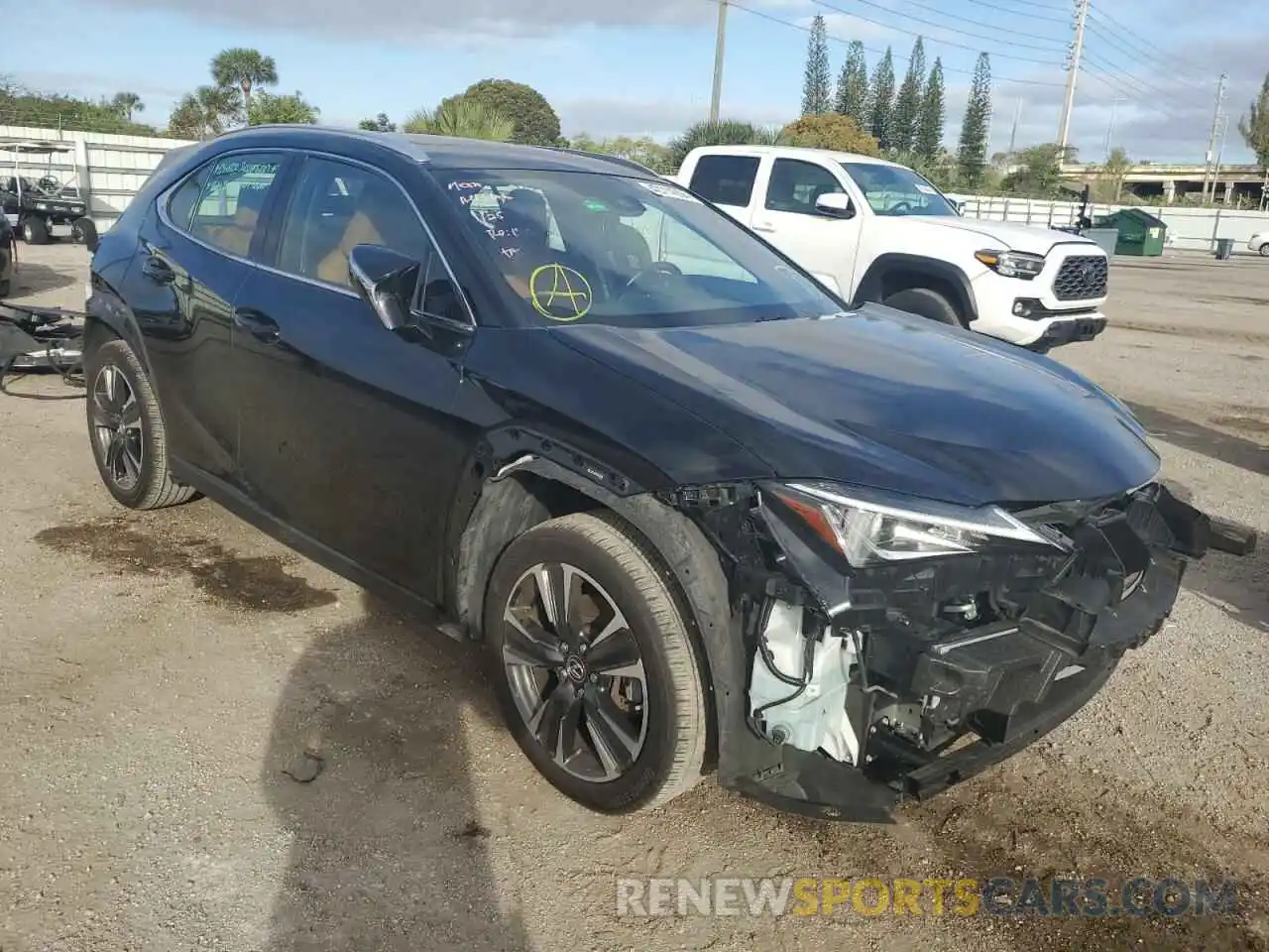 4 Photograph of a damaged car JTHX3JBH9M2037703 LEXUS UX 200 2021