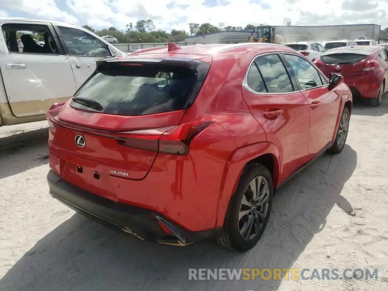 4 Photograph of a damaged car JTHE3JBH5N2046052 LEXUS UX 200 BAS 2022