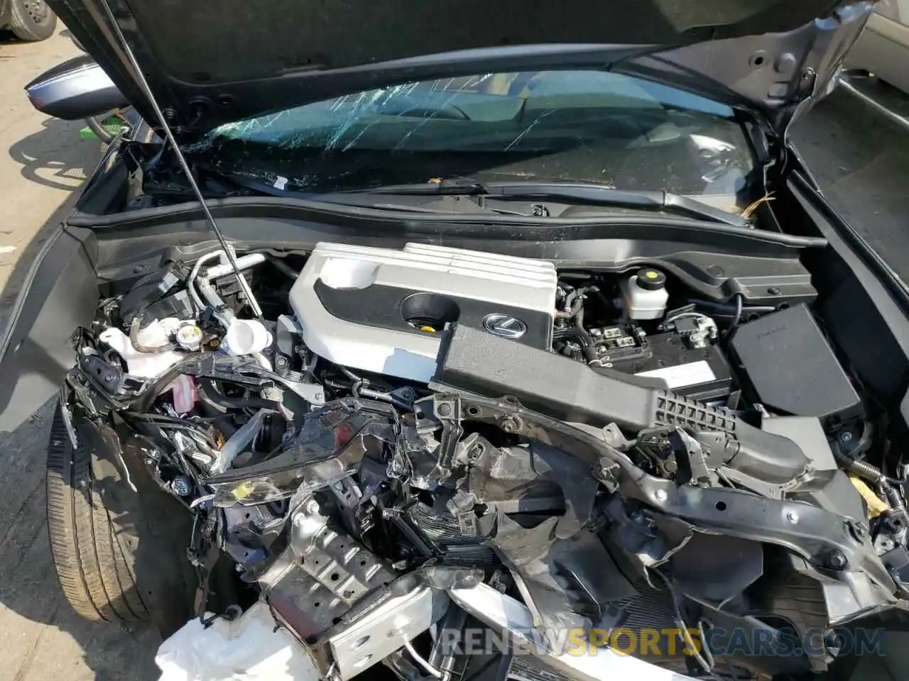 11 Фотография поврежденного автомобиля JTHP3JBH3N2047063 LEXUS UX 200 BAS 2022