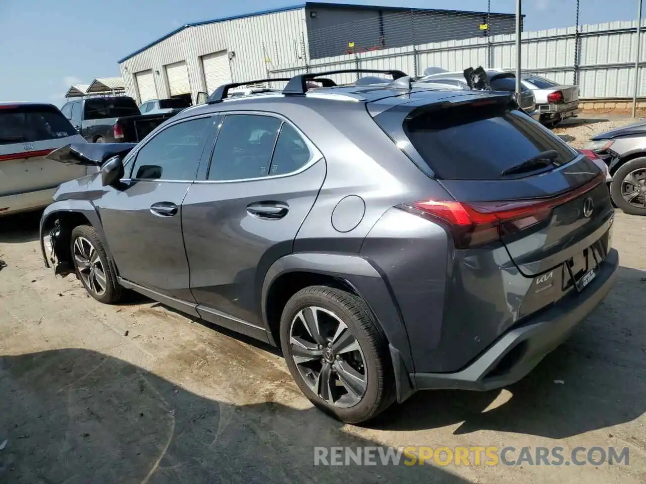 2 Фотография поврежденного автомобиля JTHP3JBH3N2047063 LEXUS UX 200 BAS 2022