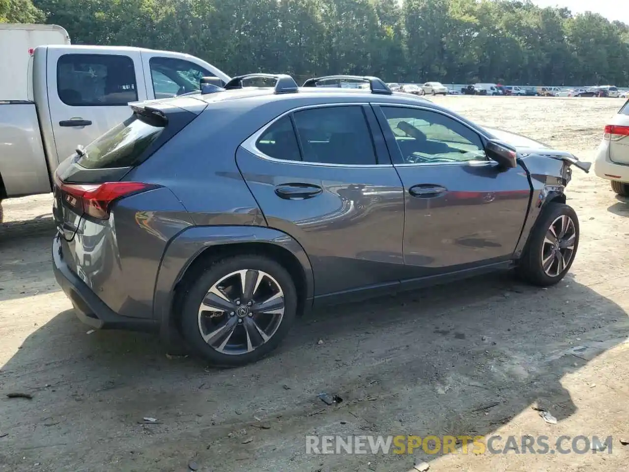 3 Photograph of a damaged car JTHP3JBH3N2047063 LEXUS UX 200 BAS 2022