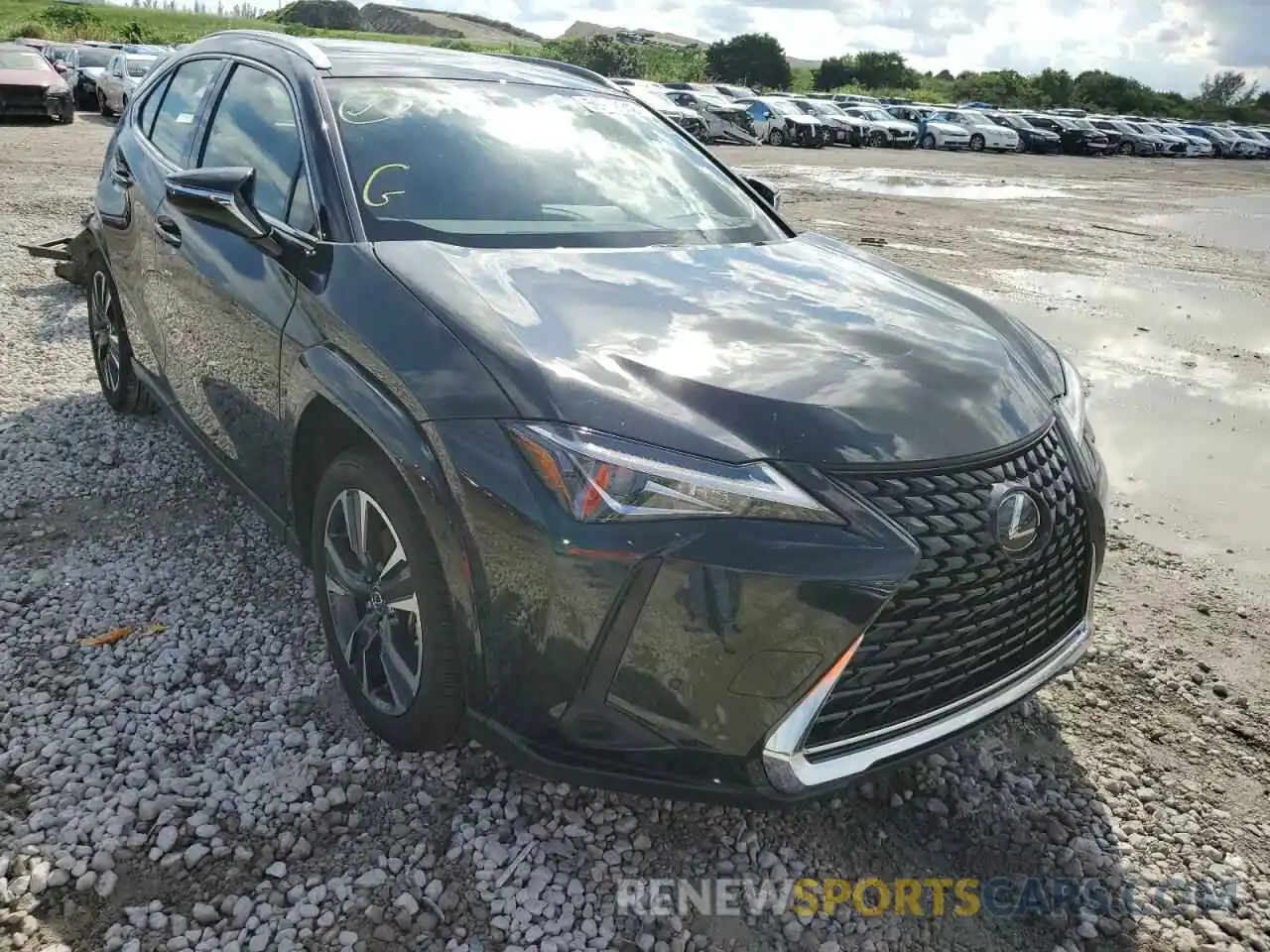 1 Photograph of a damaged car JTHP3JBH4N2051493 LEXUS UX 200 BAS 2022