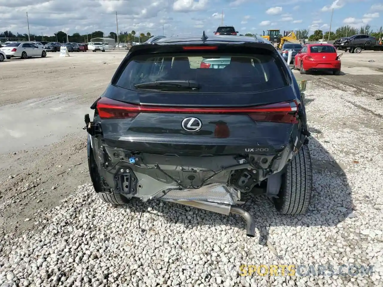 9 Photograph of a damaged car JTHP3JBH4N2051493 LEXUS UX 200 BAS 2022