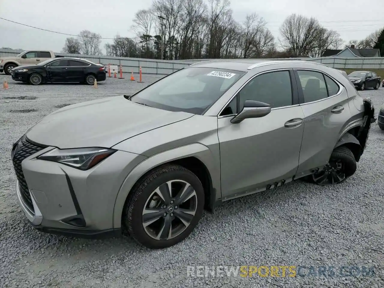 1 Photograph of a damaged car JTHP3JBHXN2047691 LEXUS UX 200 BAS 2022