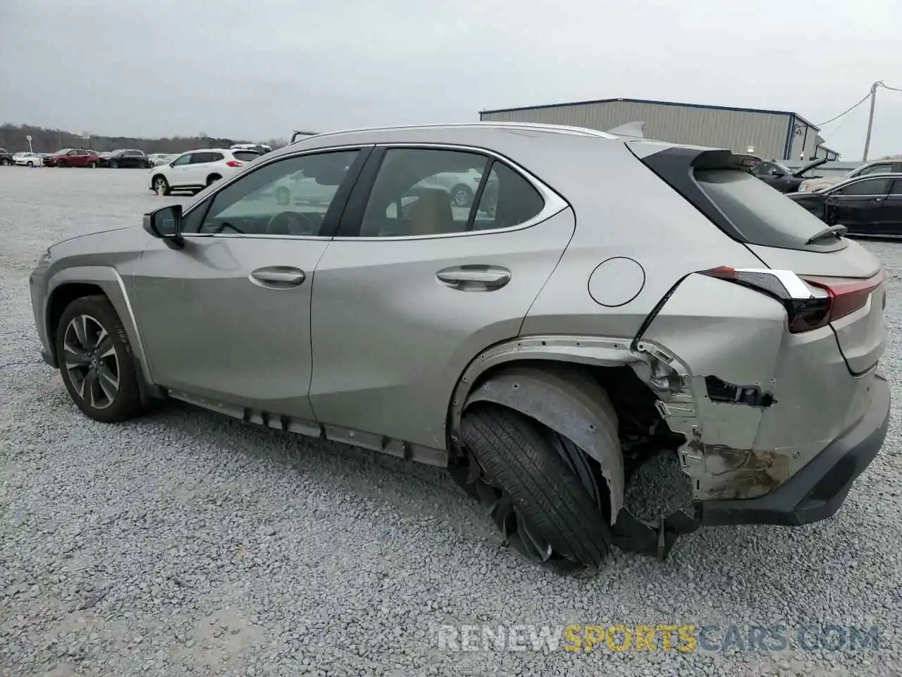 2 Фотография поврежденного автомобиля JTHP3JBHXN2047691 LEXUS UX 200 BAS 2022