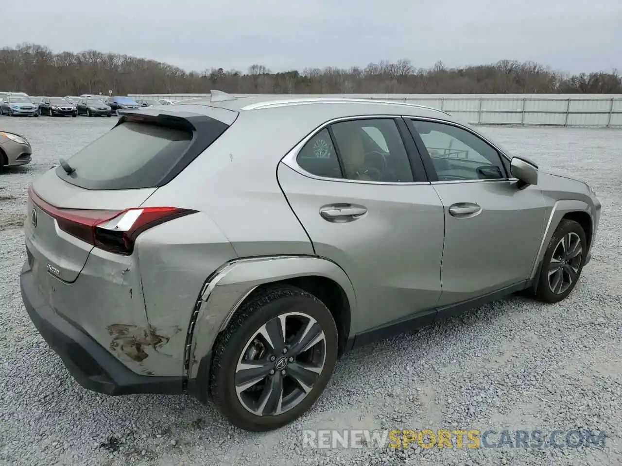 3 Photograph of a damaged car JTHP3JBHXN2047691 LEXUS UX 200 BAS 2022