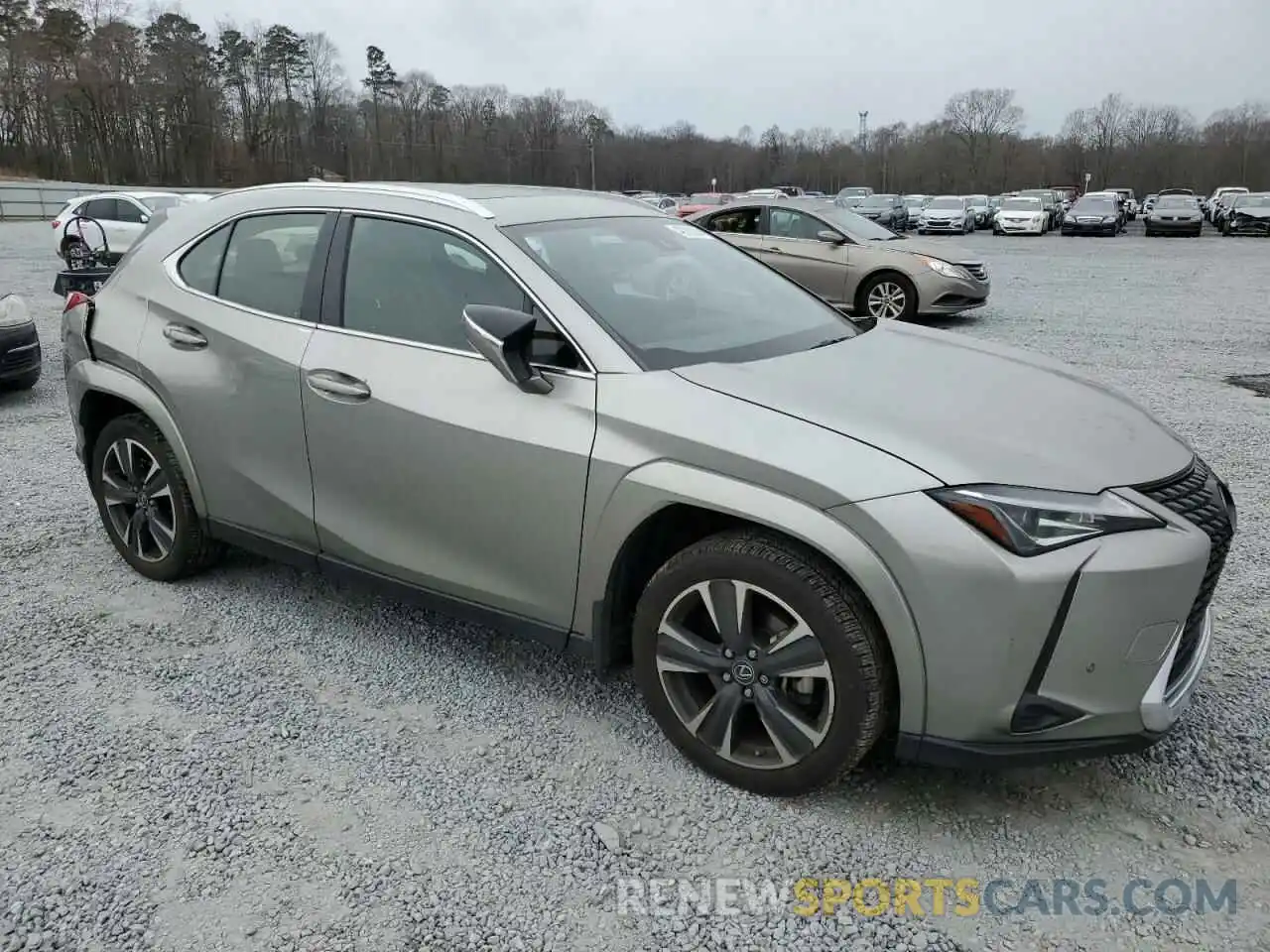 4 Photograph of a damaged car JTHP3JBHXN2047691 LEXUS UX 200 BAS 2022