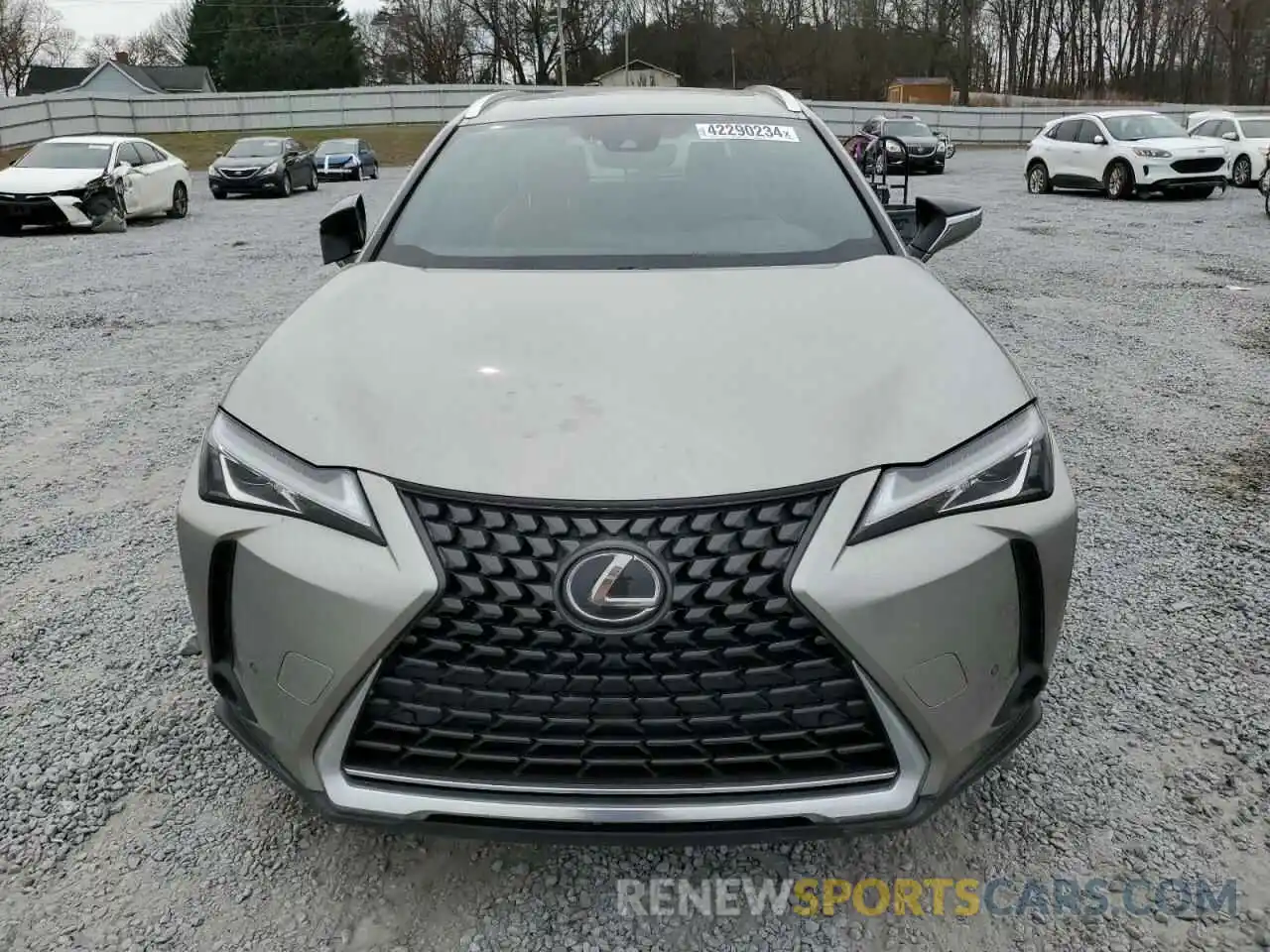 5 Фотография поврежденного автомобиля JTHP3JBHXN2047691 LEXUS UX 200 BAS 2022