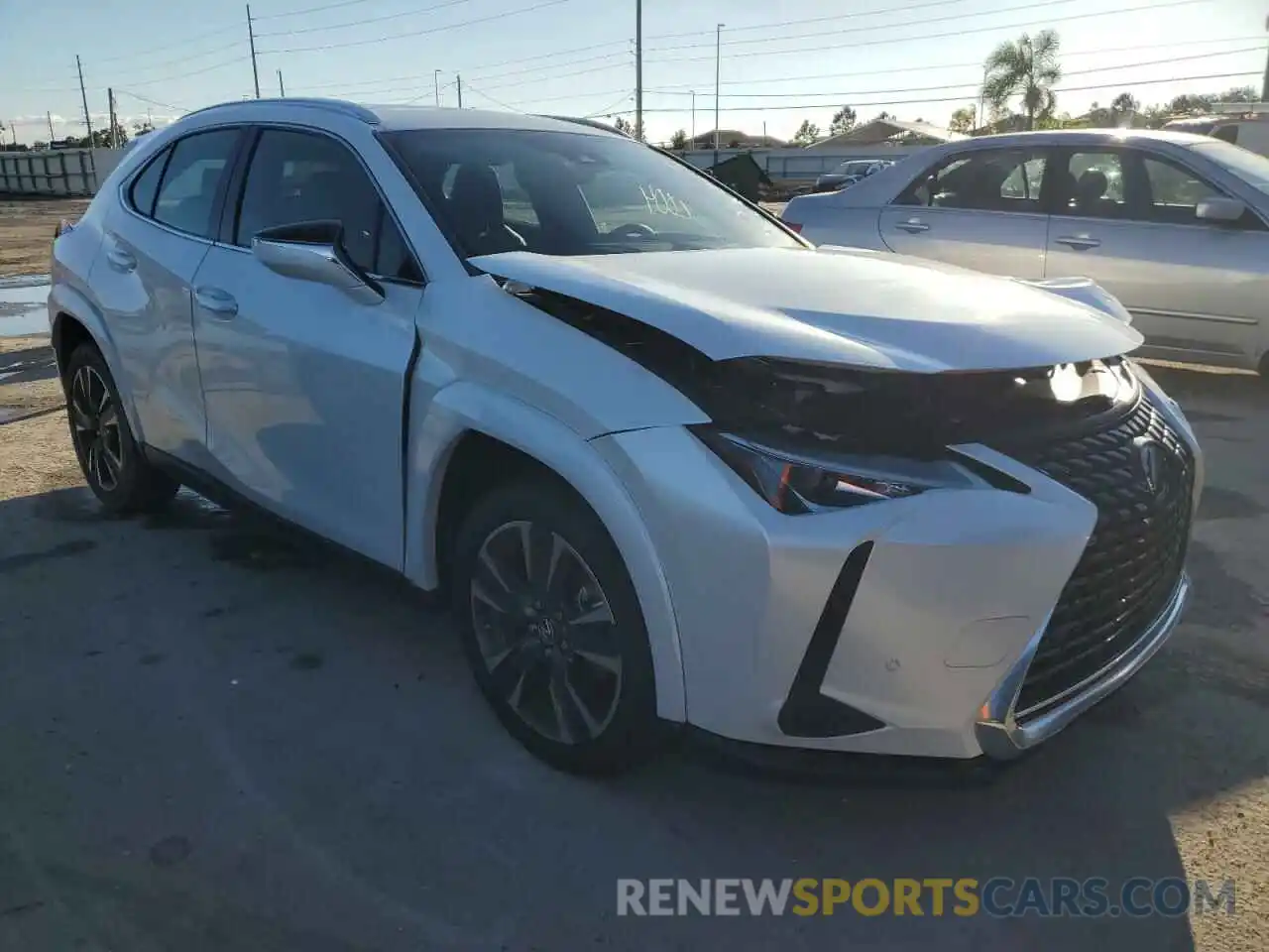 1 Photograph of a damaged car JTHP3JBHXN2052924 LEXUS UX 200 BAS 2022