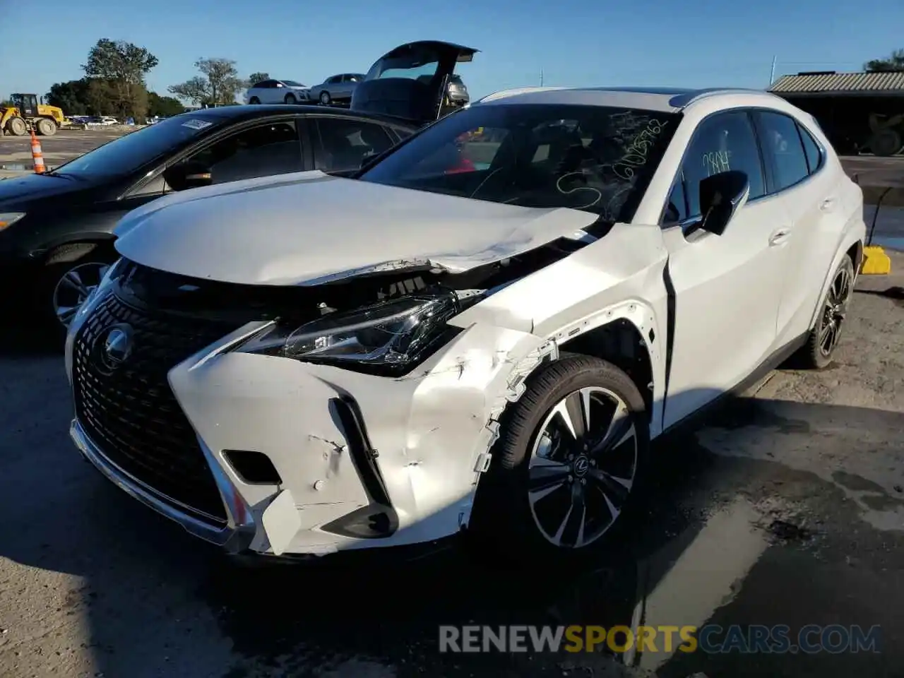 2 Photograph of a damaged car JTHP3JBHXN2052924 LEXUS UX 200 BAS 2022