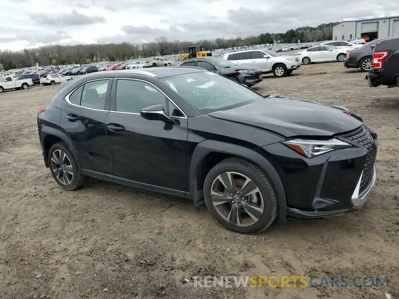 4 Photograph of a damaged car JTHX3JBH4N2056385 LEXUS UX 200 BAS 2022