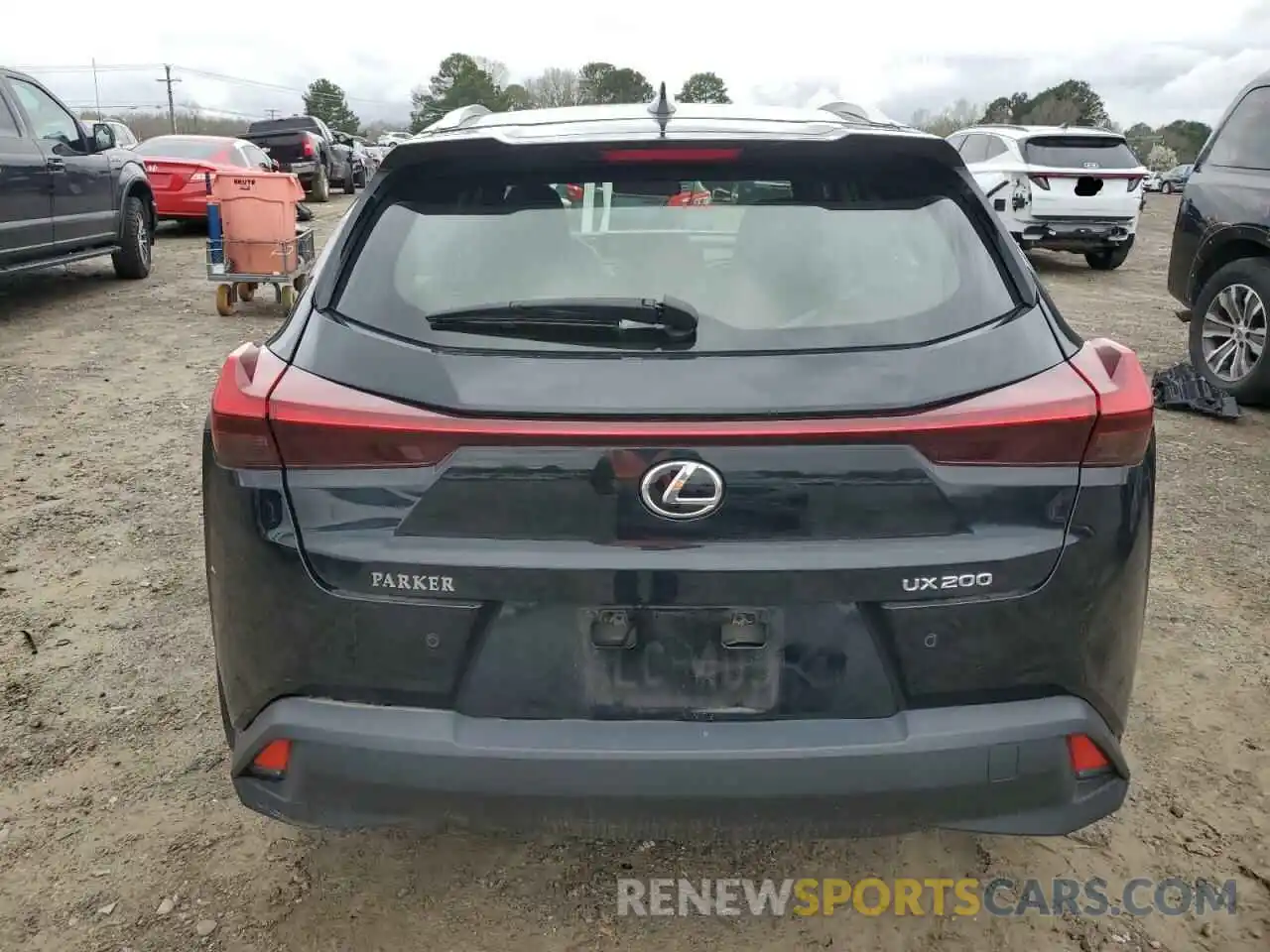 6 Photograph of a damaged car JTHX3JBH4N2056385 LEXUS UX 200 BAS 2022