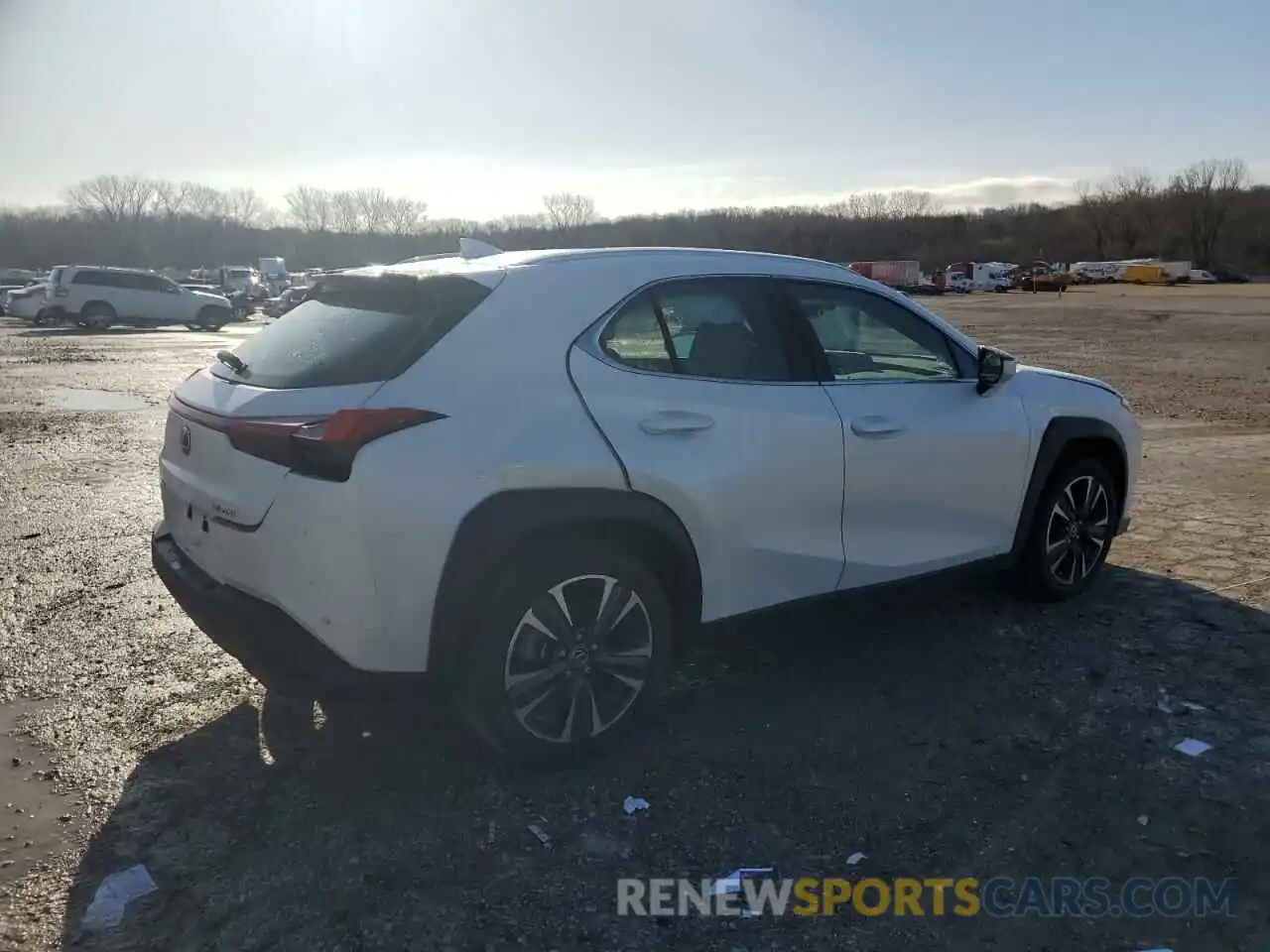 3 Photograph of a damaged car JTHX3JBH6N2048210 LEXUS UX 200 BAS 2022