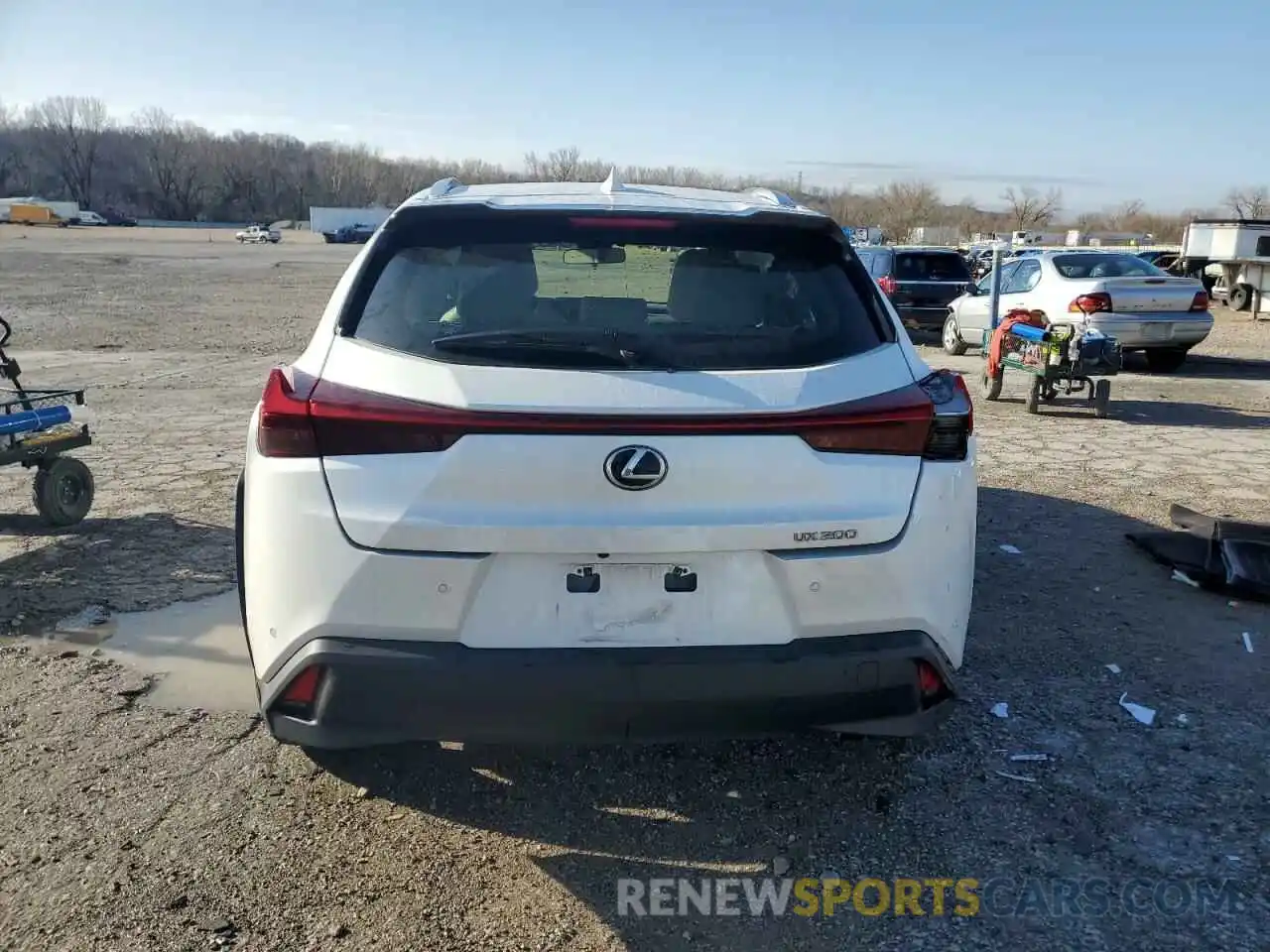 6 Photograph of a damaged car JTHX3JBH6N2048210 LEXUS UX 200 BAS 2022