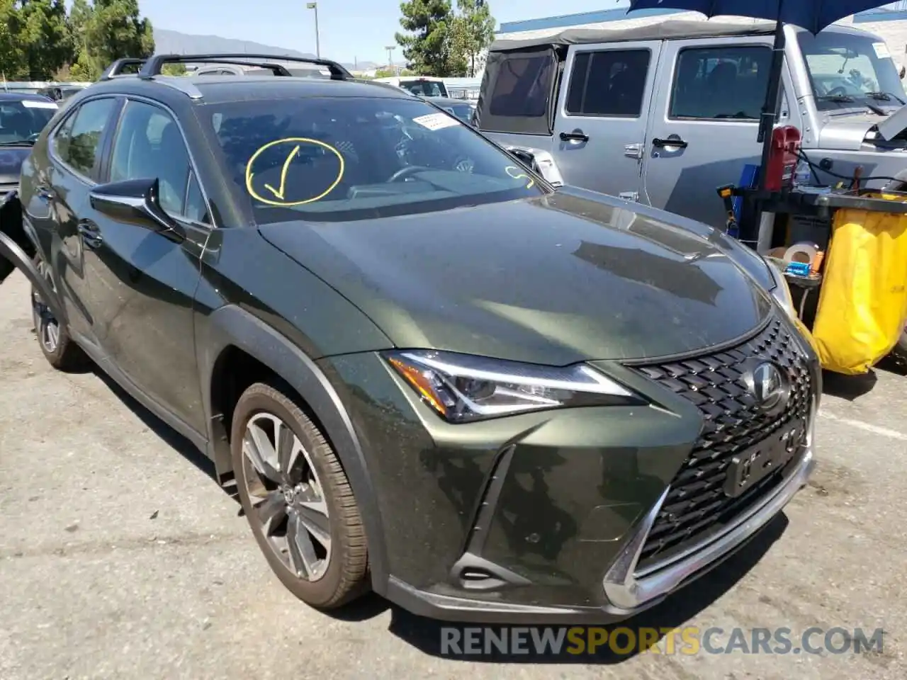 1 Photograph of a damaged car JTHX3JBH7N2050354 LEXUS UX 200 BAS 2022