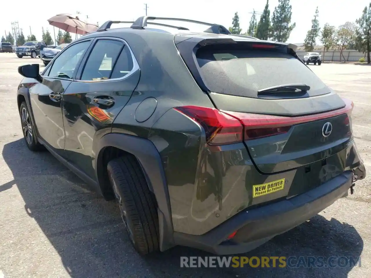 3 Photograph of a damaged car JTHX3JBH7N2050354 LEXUS UX 200 BAS 2022