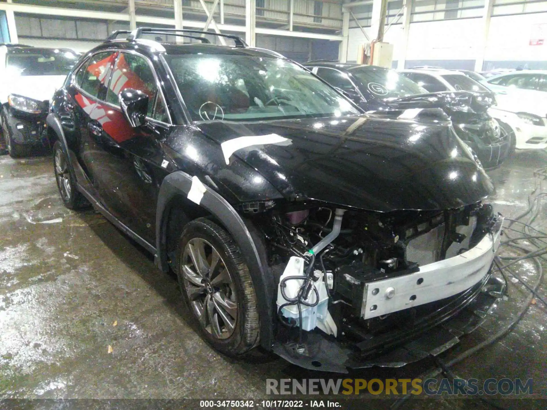 1 Photograph of a damaged car 00HY3JBH9K2004976 LEXUS UX 2019