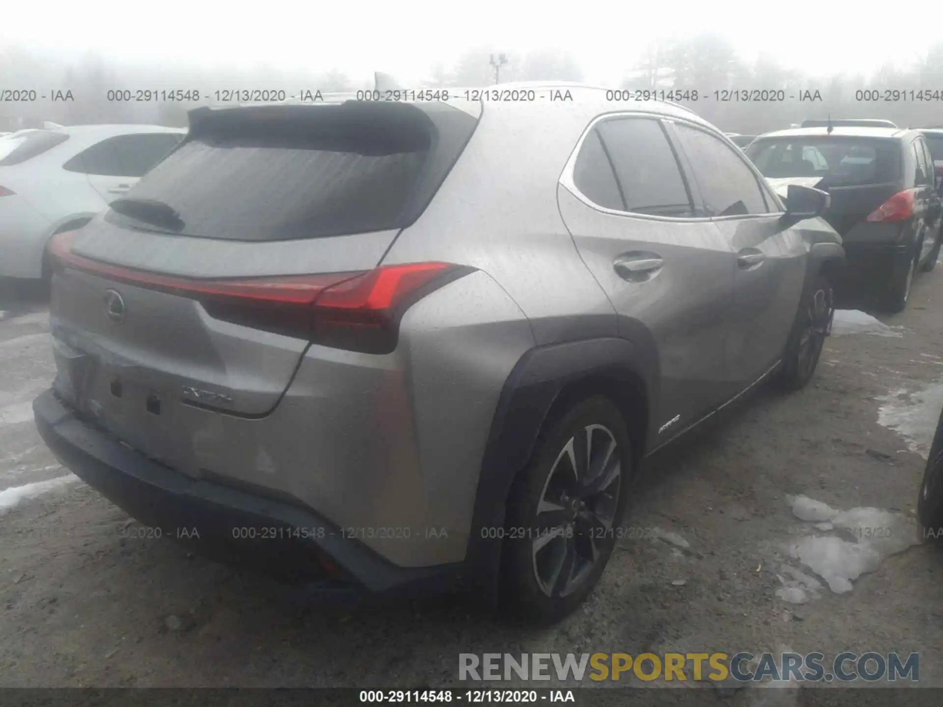 4 Фотография поврежденного автомобиля JTHU9JBH0K2003406 LEXUS UX 2019