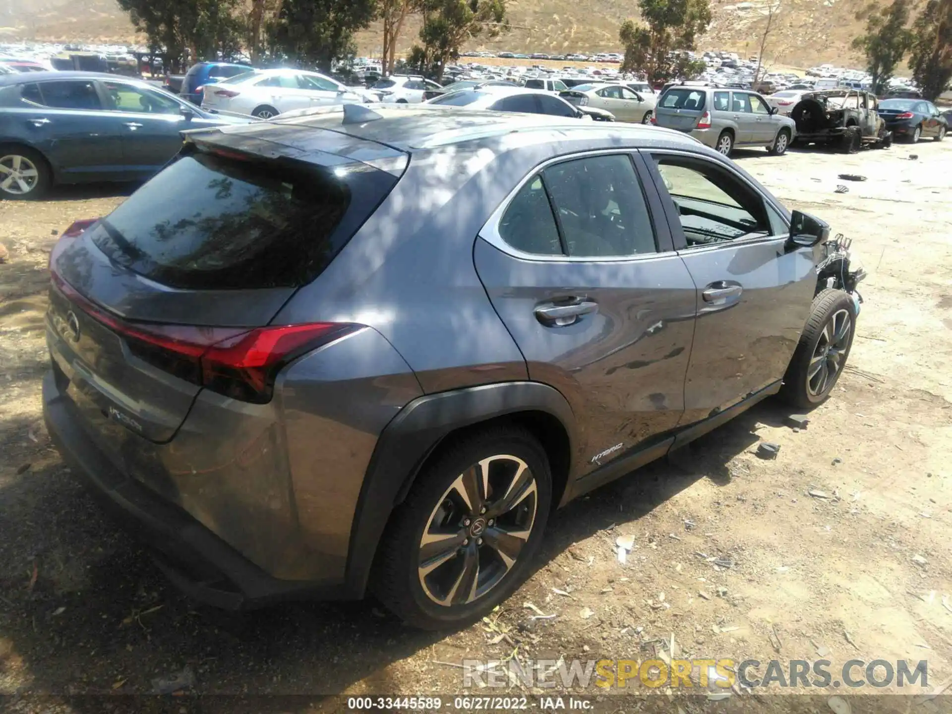 4 Photograph of a damaged car JTHU9JBH0K2009321 LEXUS UX 2019