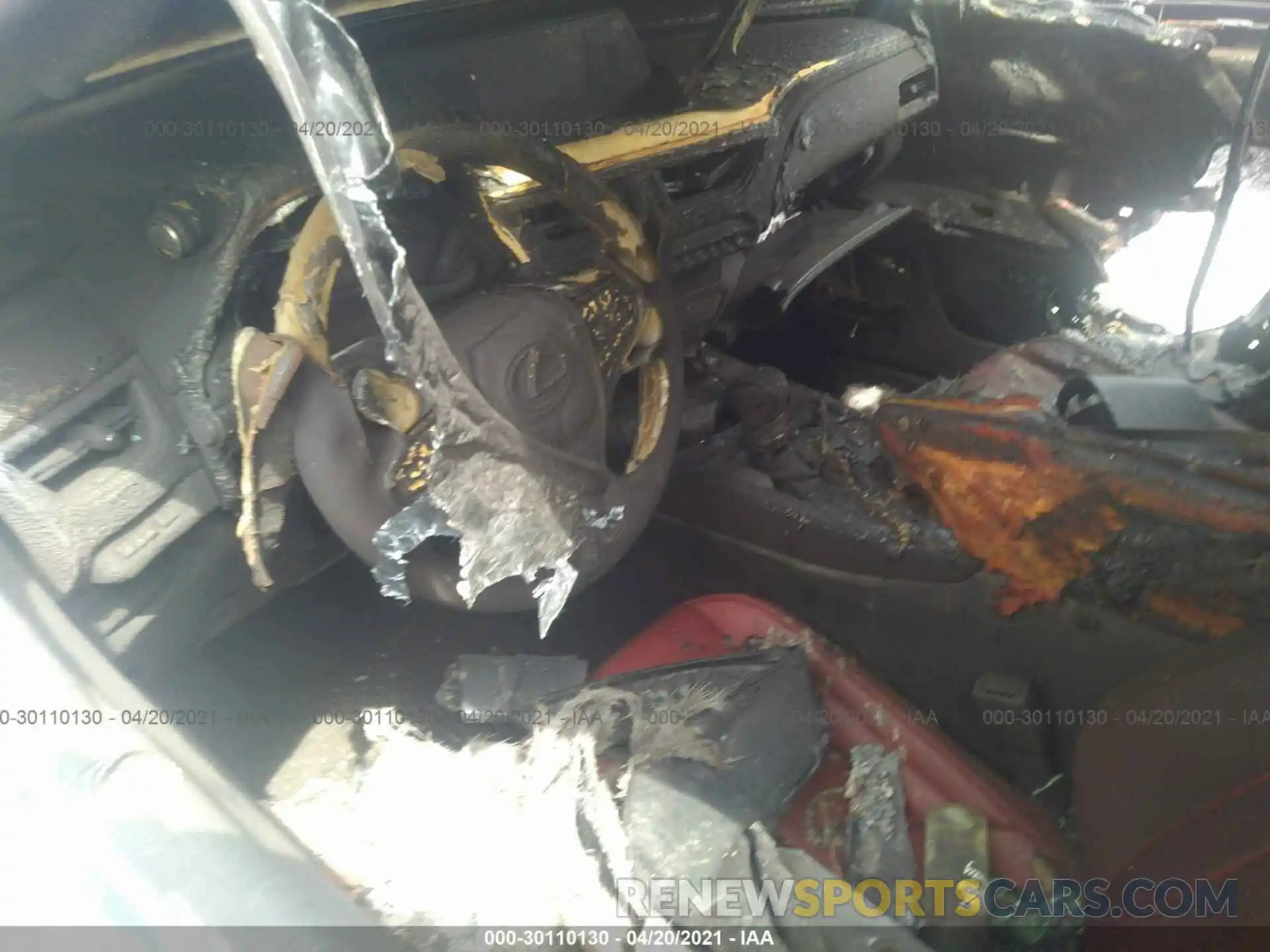 5 Photograph of a damaged car JTHU9JBH1K2005861 LEXUS UX 2019