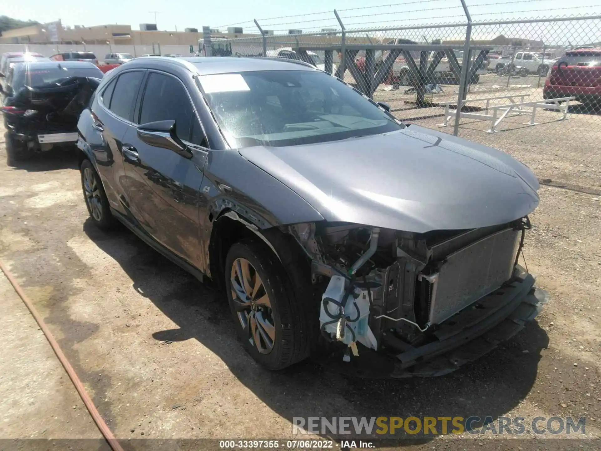 1 Photograph of a damaged car JTHU9JBH1K2009246 LEXUS UX 2019