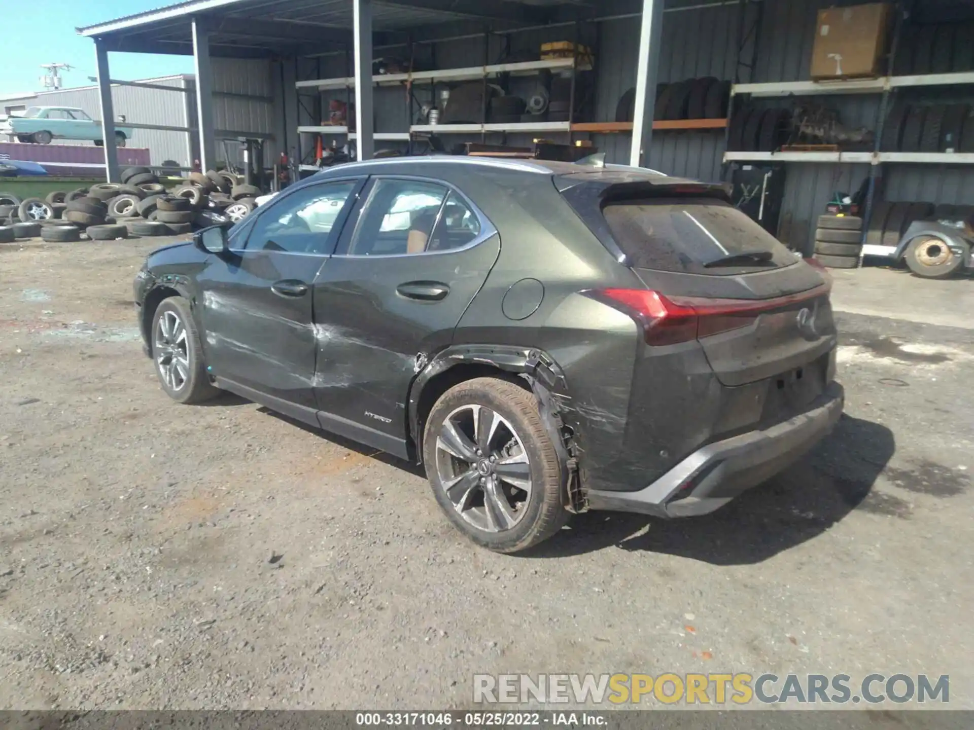 3 Photograph of a damaged car JTHU9JBH2K2011247 LEXUS UX 2019