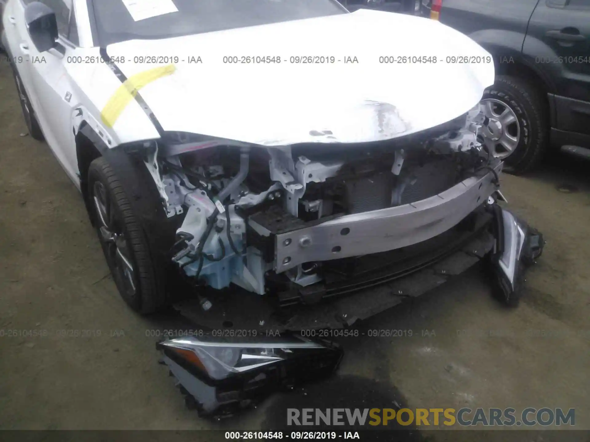 6 Фотография поврежденного автомобиля JTHU9JBH3K2001150 LEXUS UX 2019