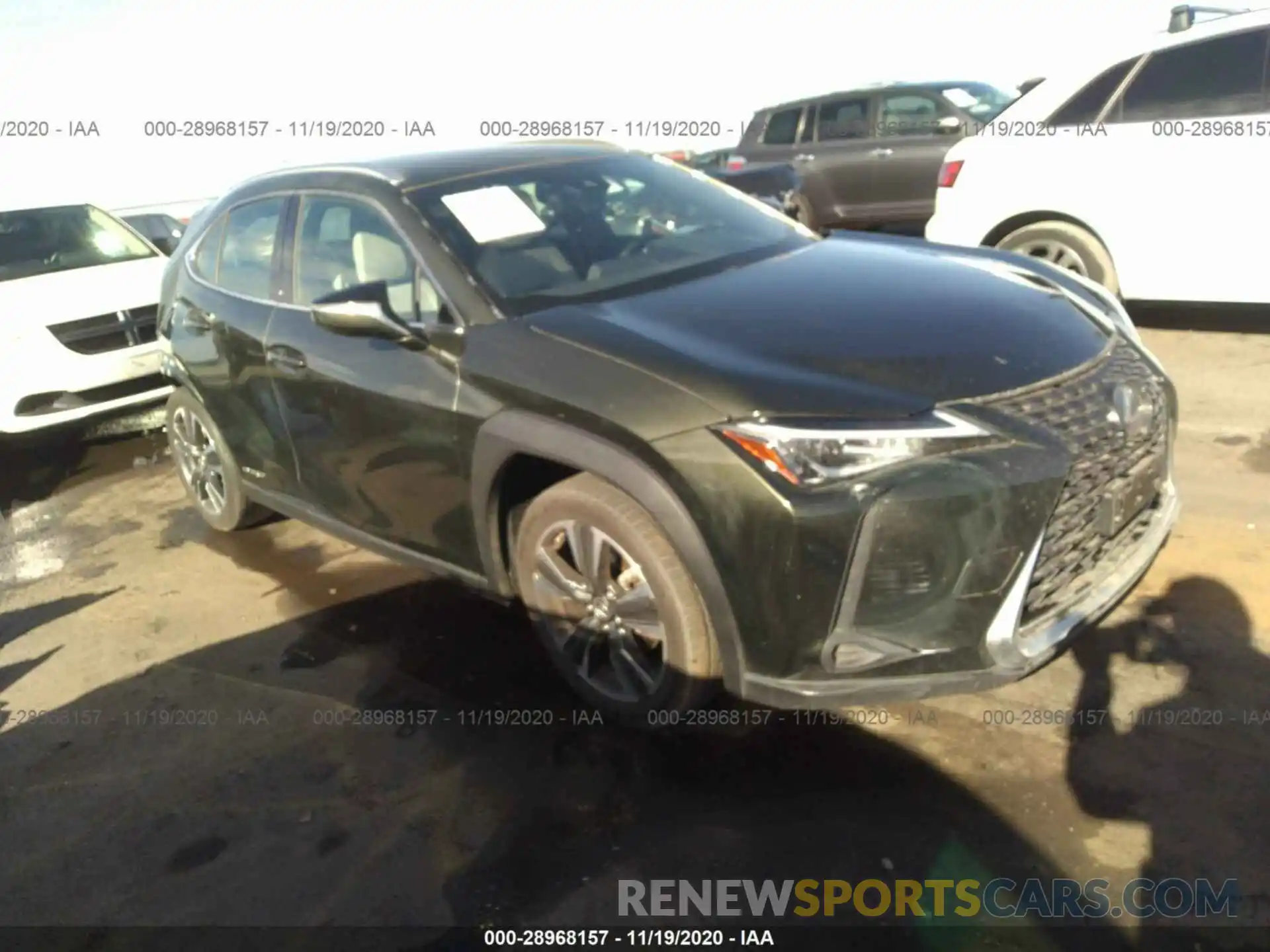 1 Photograph of a damaged car JTHU9JBH3K2003920 LEXUS UX 2019