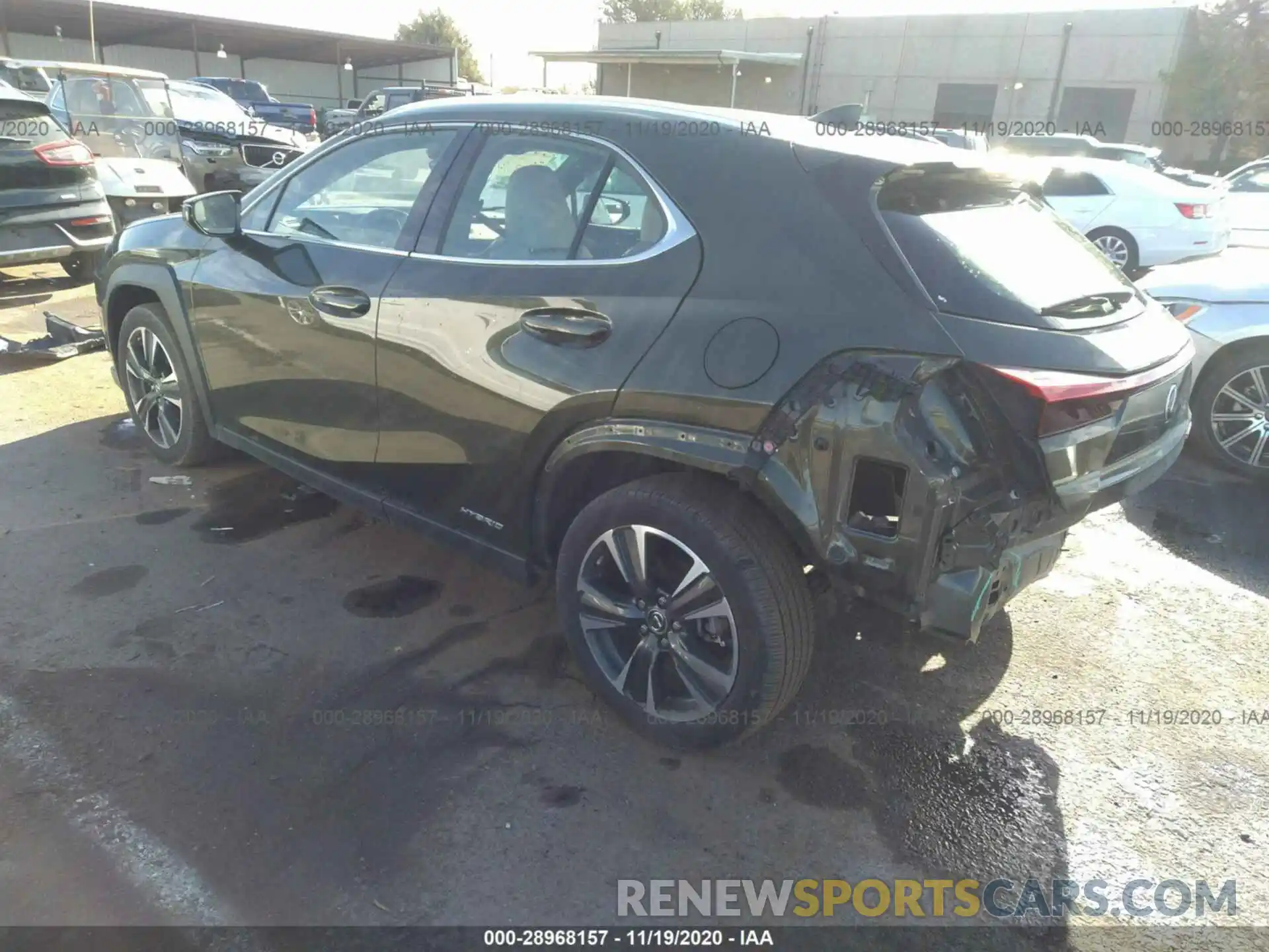 3 Photograph of a damaged car JTHU9JBH3K2003920 LEXUS UX 2019