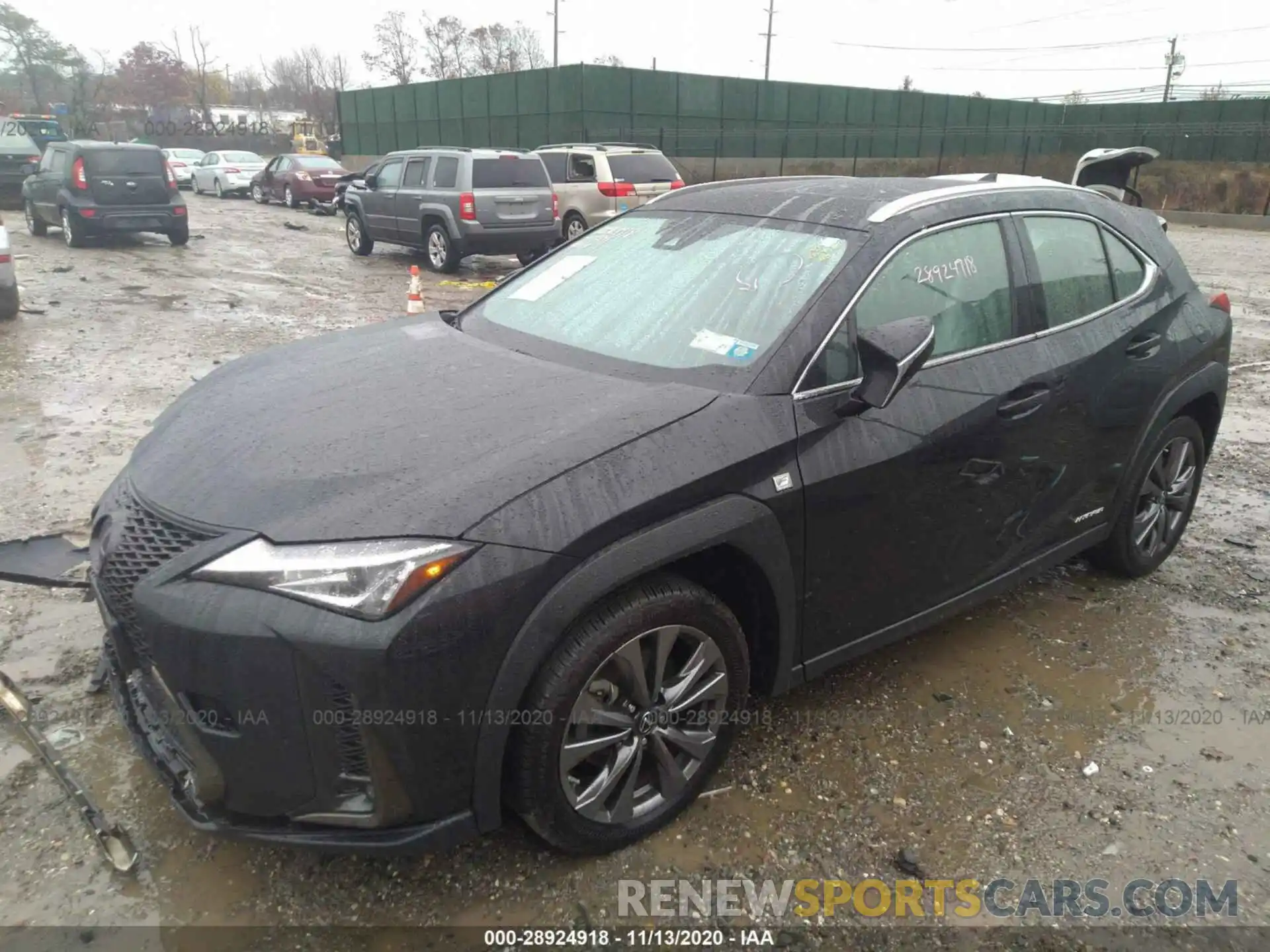 2 Photograph of a damaged car JTHU9JBH3K2010334 LEXUS UX 2019