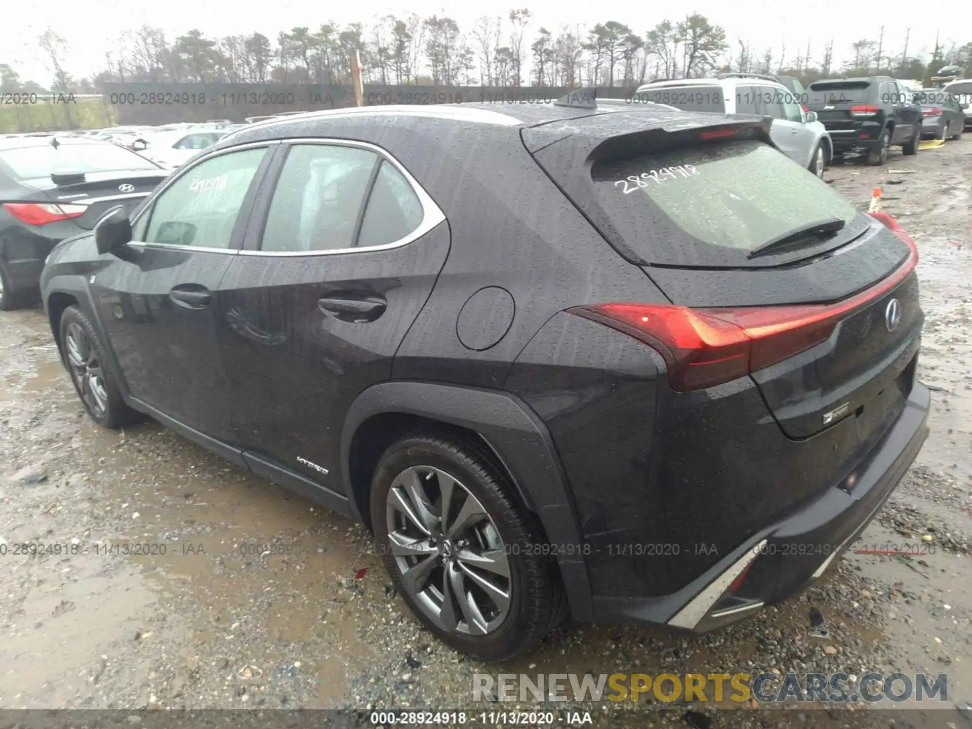 3 Photograph of a damaged car JTHU9JBH3K2010334 LEXUS UX 2019