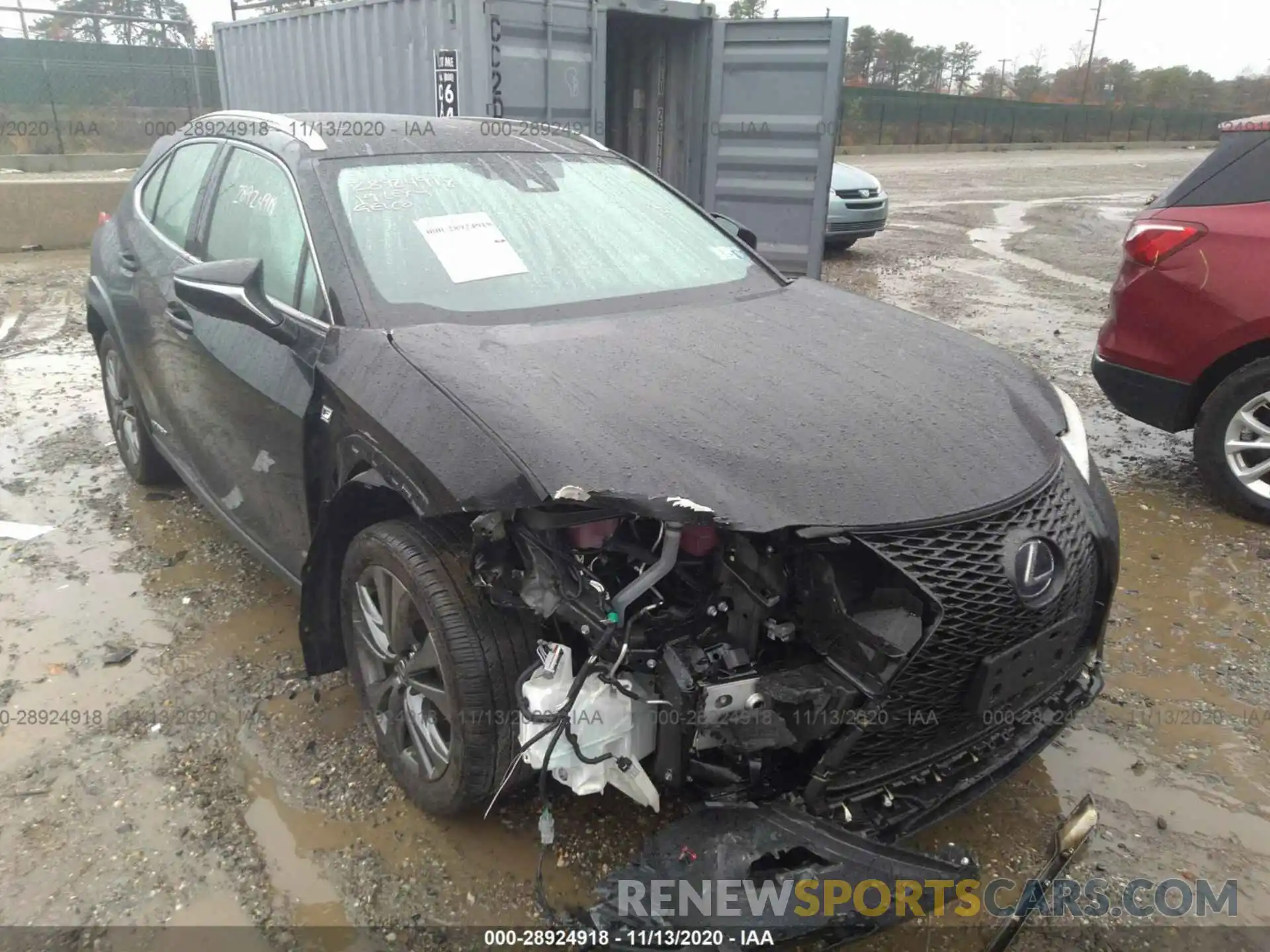 6 Photograph of a damaged car JTHU9JBH3K2010334 LEXUS UX 2019