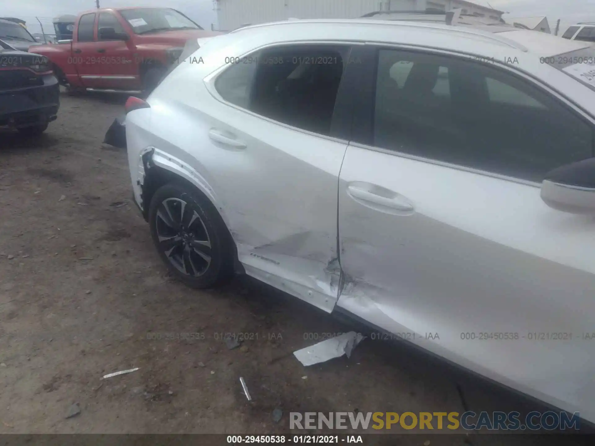 6 Photograph of a damaged car JTHU9JBH3K2011161 LEXUS UX 2019