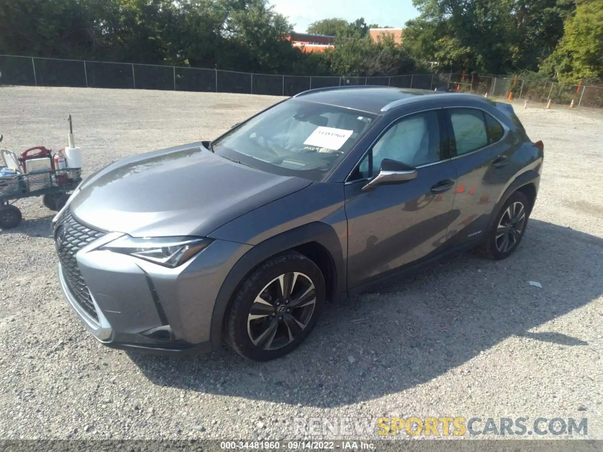 2 Photograph of a damaged car JTHU9JBH3K2012150 LEXUS UX 2019