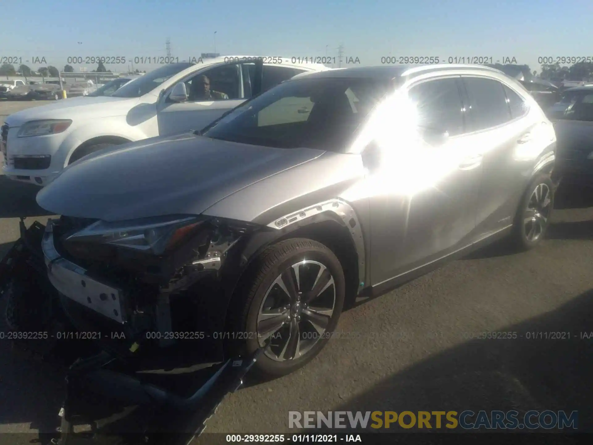 2 Photograph of a damaged car JTHU9JBH4K2011279 LEXUS UX 2019