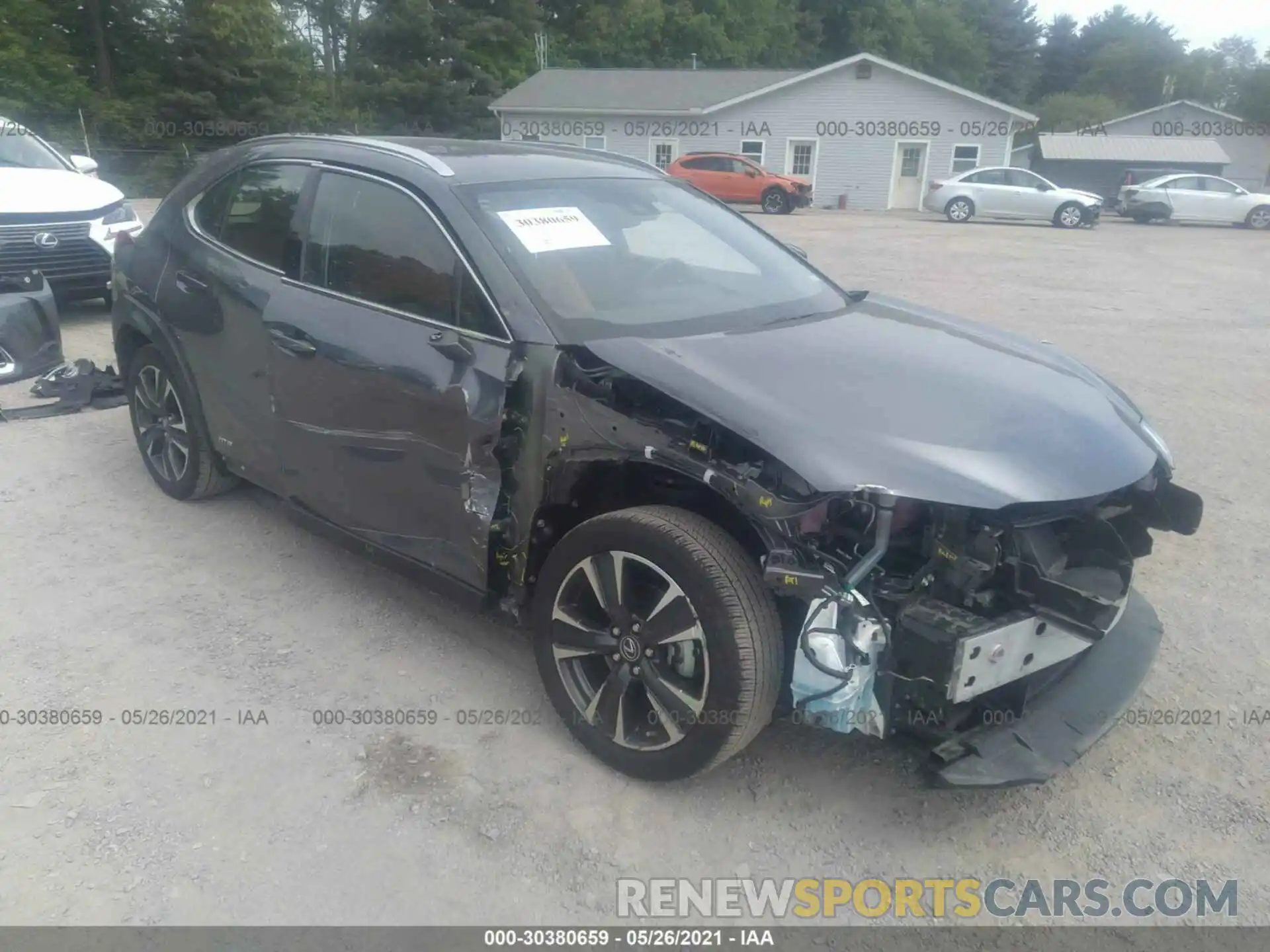 6 Photograph of a damaged car JTHU9JBH4K2013694 LEXUS UX 2019