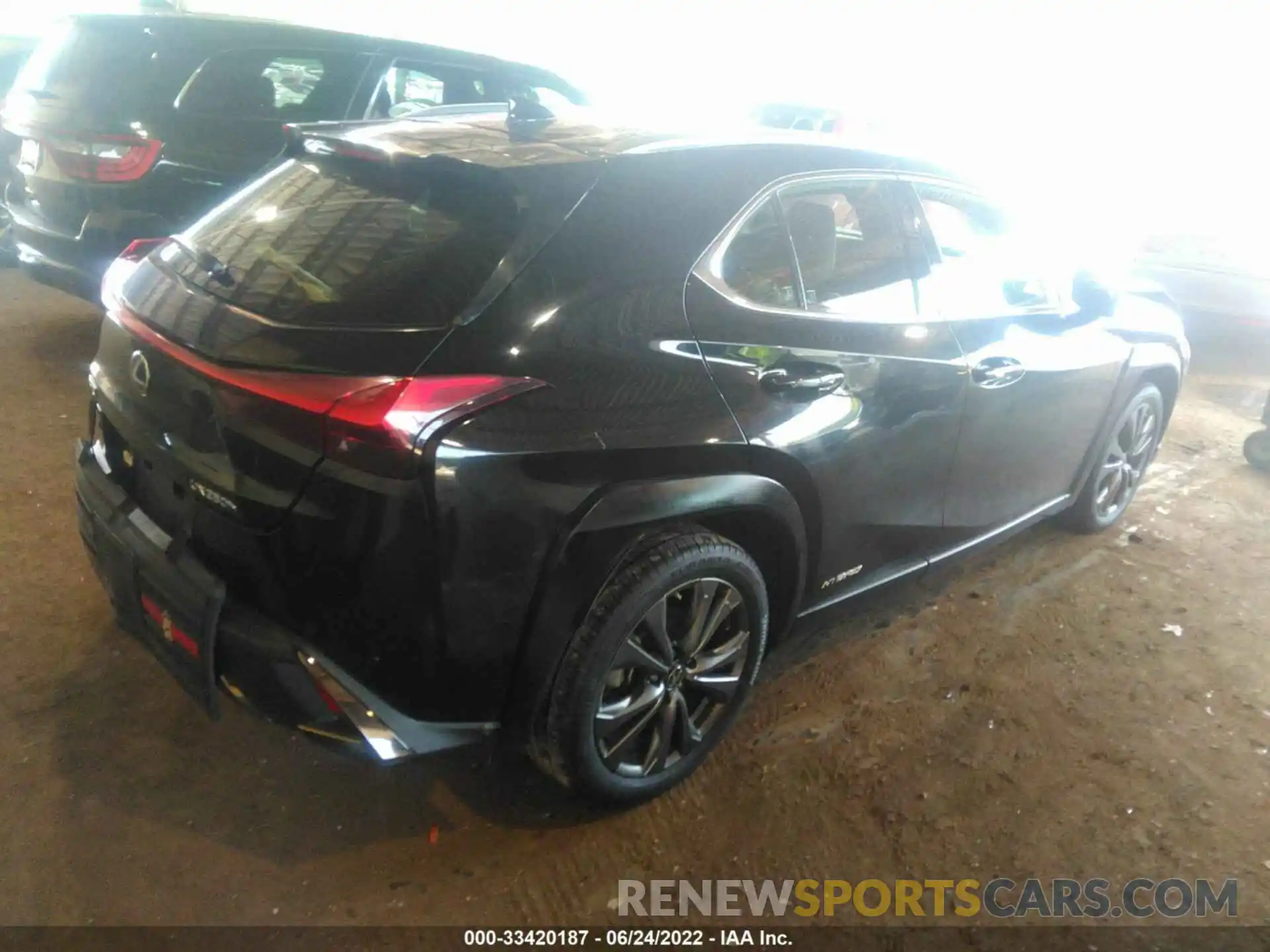 4 Фотография поврежденного автомобиля JTHU9JBH5K2002056 LEXUS UX 2019