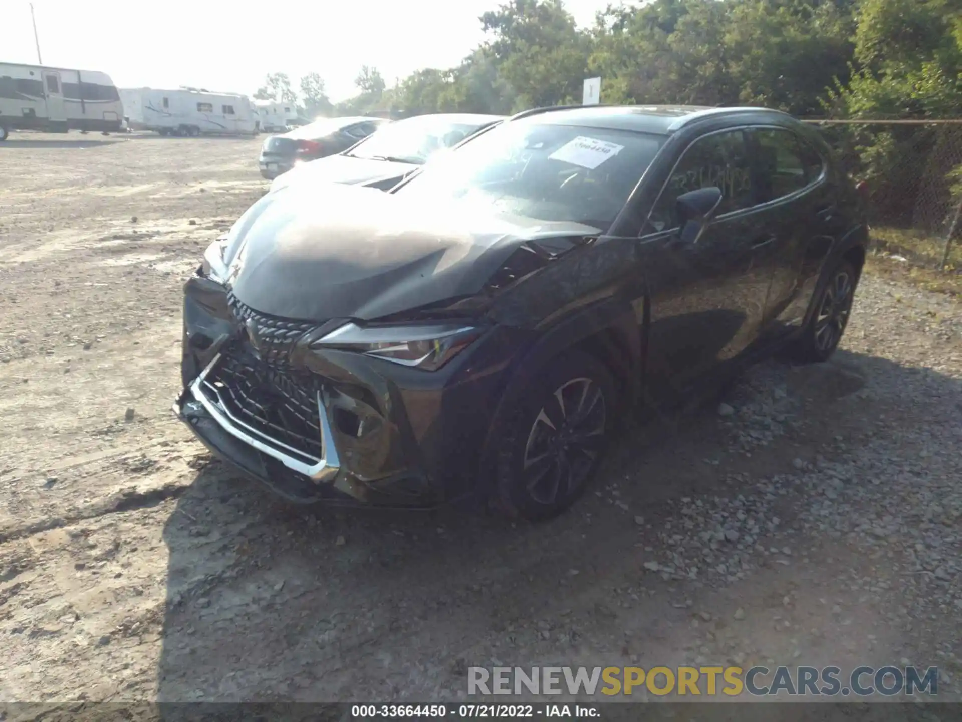 2 Photograph of a damaged car JTHU9JBH5K2003367 LEXUS UX 2019