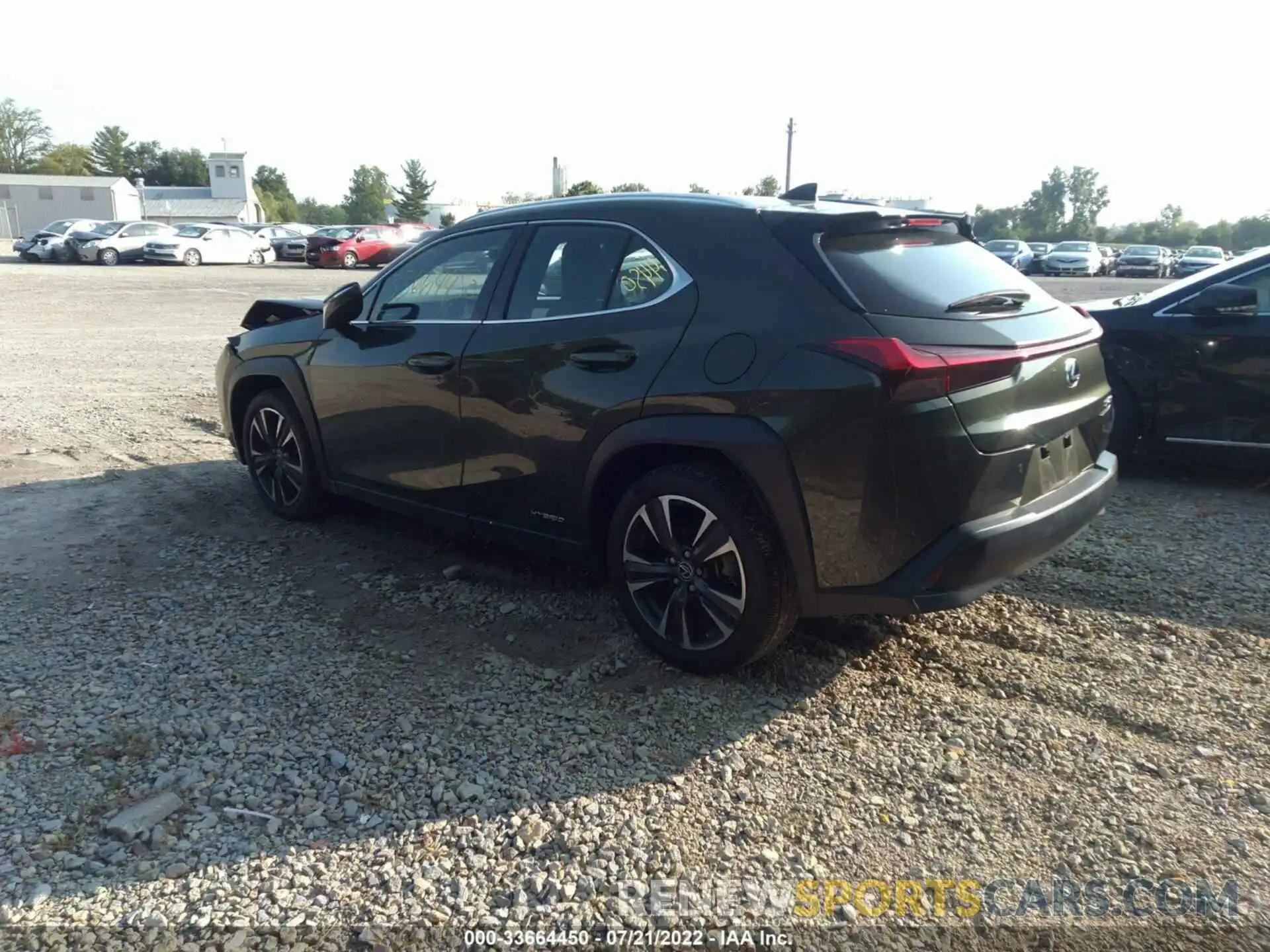 3 Photograph of a damaged car JTHU9JBH5K2003367 LEXUS UX 2019