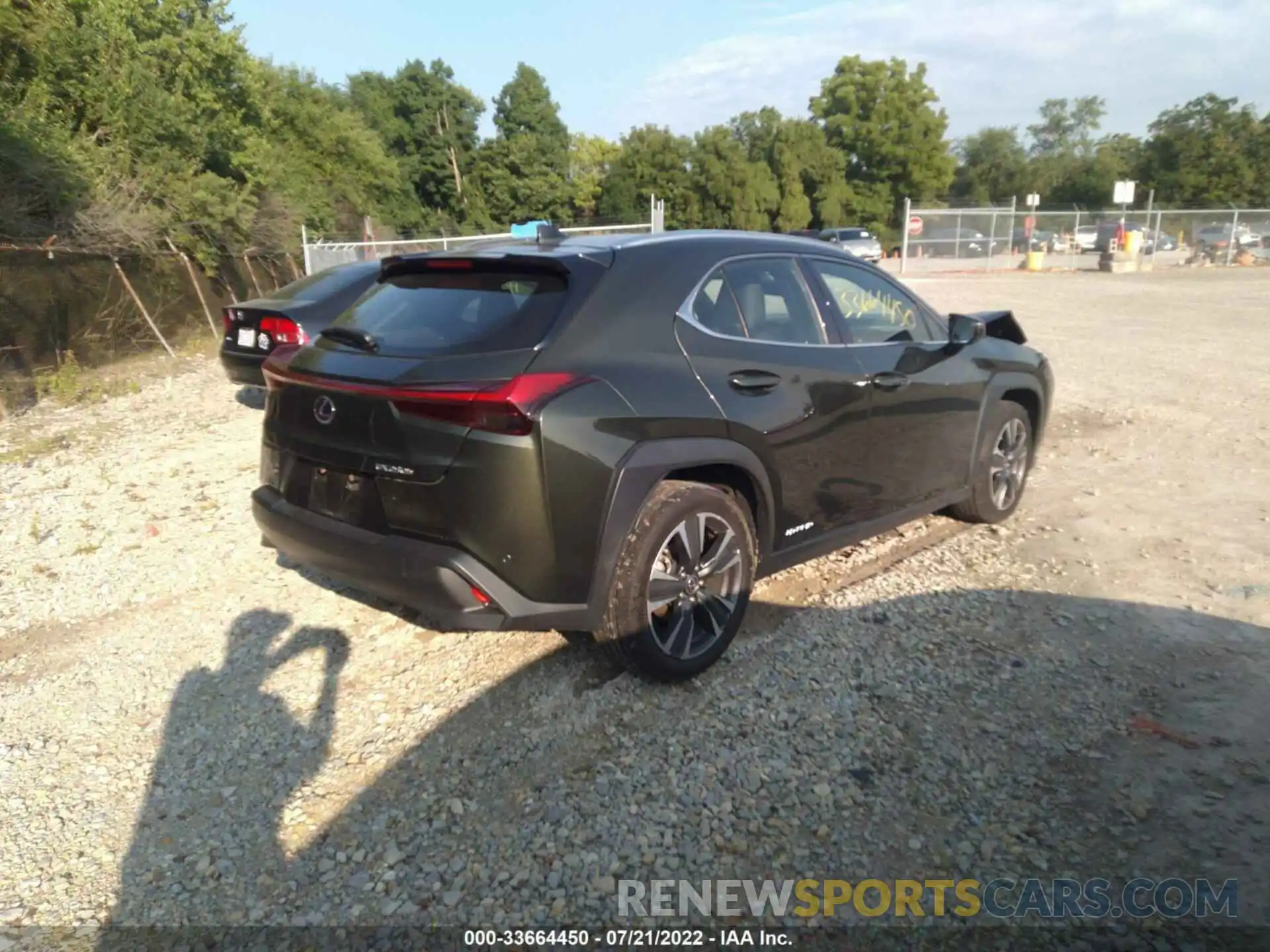 4 Photograph of a damaged car JTHU9JBH5K2003367 LEXUS UX 2019