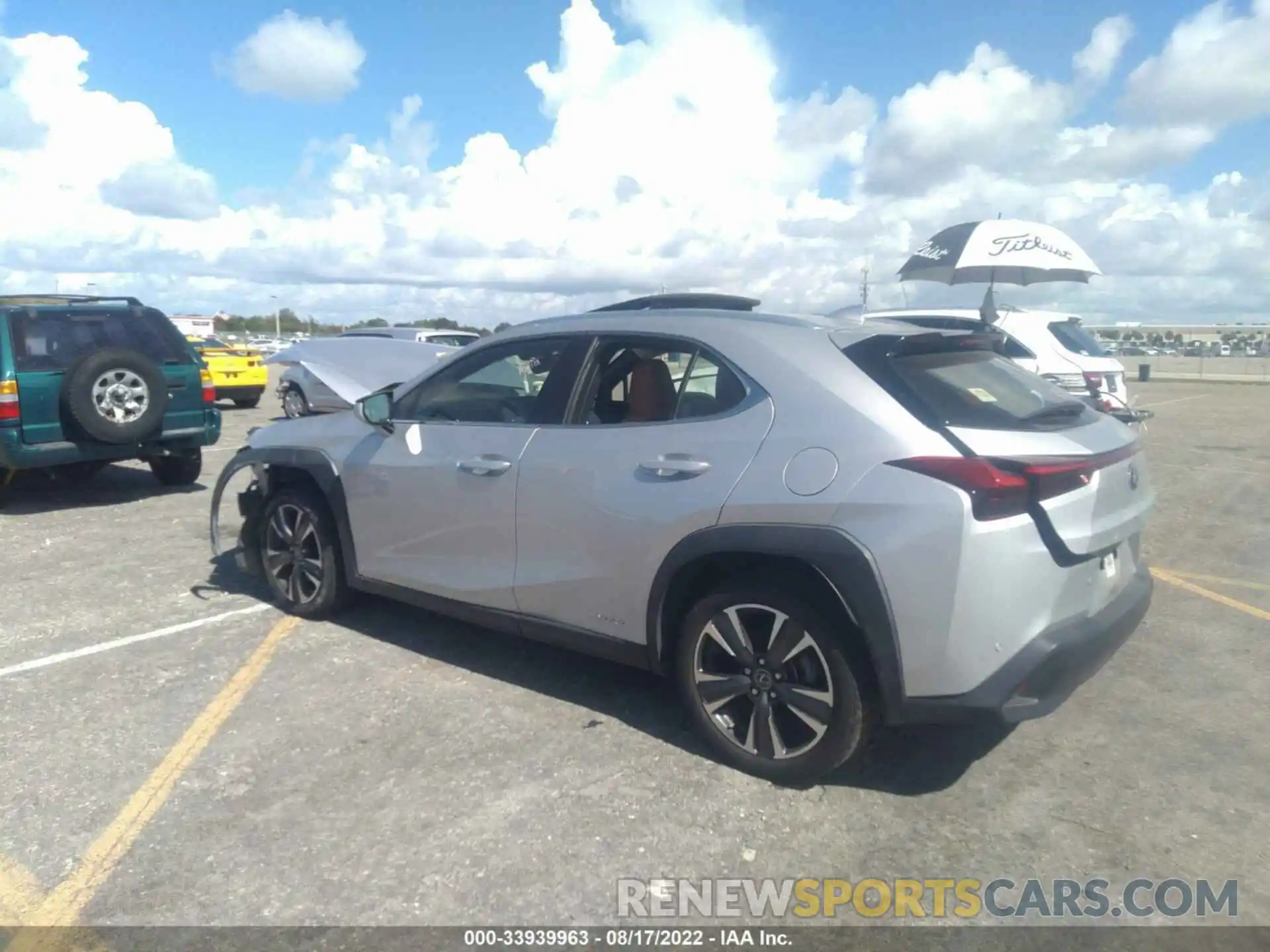 3 Photograph of a damaged car JTHU9JBH5K2006351 LEXUS UX 2019