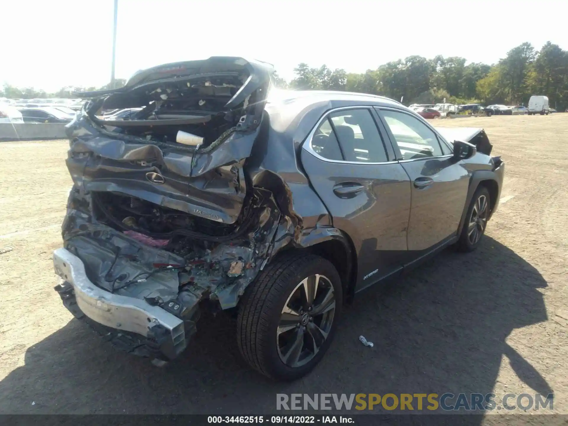 4 Photograph of a damaged car JTHU9JBH5K2014658 LEXUS UX 2019