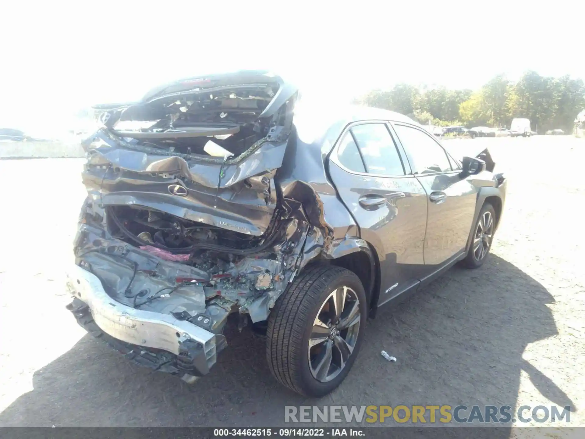 6 Photograph of a damaged car JTHU9JBH5K2014658 LEXUS UX 2019