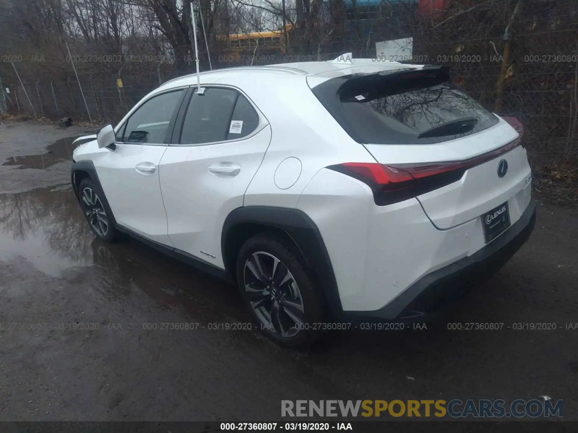 3 Фотография поврежденного автомобиля JTHU9JBH5K2017320 LEXUS UX 2019