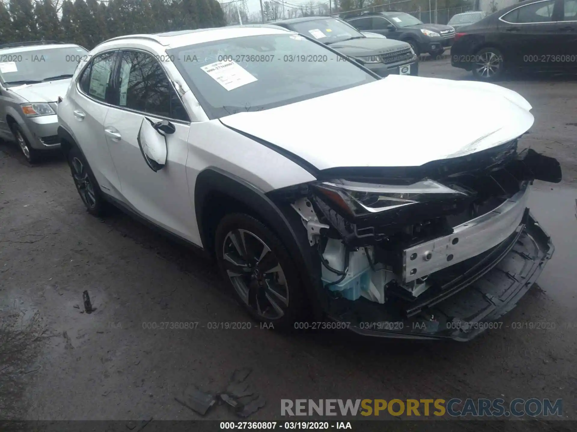 6 Photograph of a damaged car JTHU9JBH5K2017320 LEXUS UX 2019