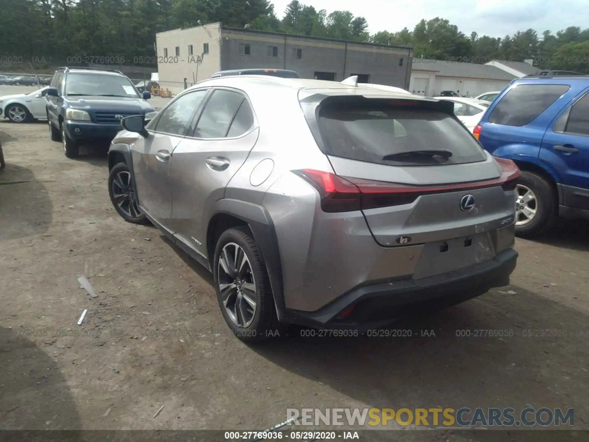 3 Photograph of a damaged car JTHU9JBH5K2017950 LEXUS UX 2019