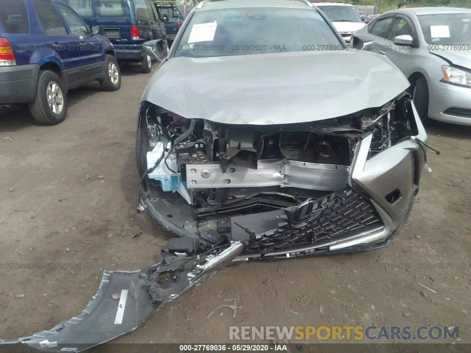 6 Photograph of a damaged car JTHU9JBH5K2017950 LEXUS UX 2019