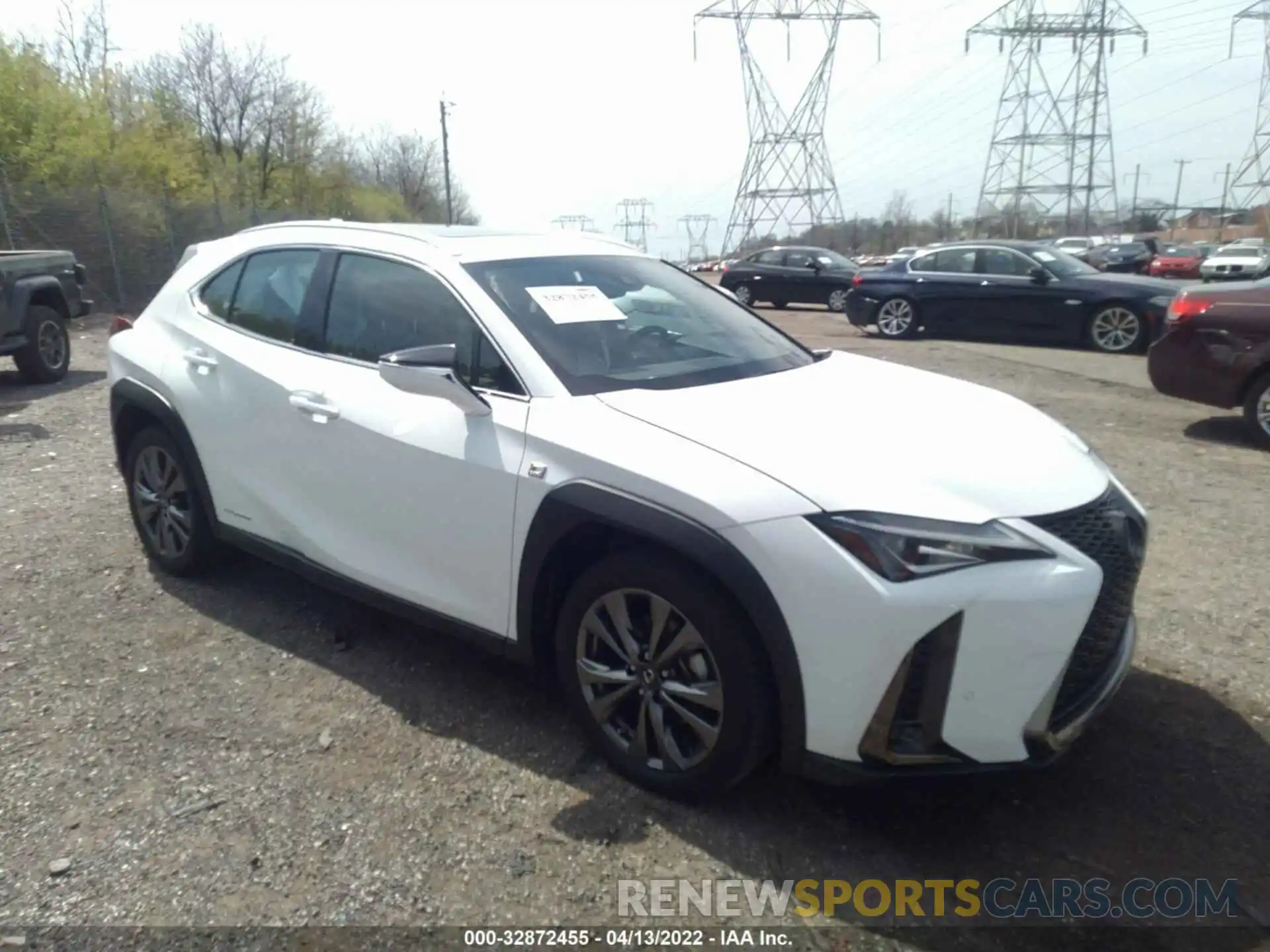 1 Фотография поврежденного автомобиля JTHU9JBH6K2008786 LEXUS UX 2019