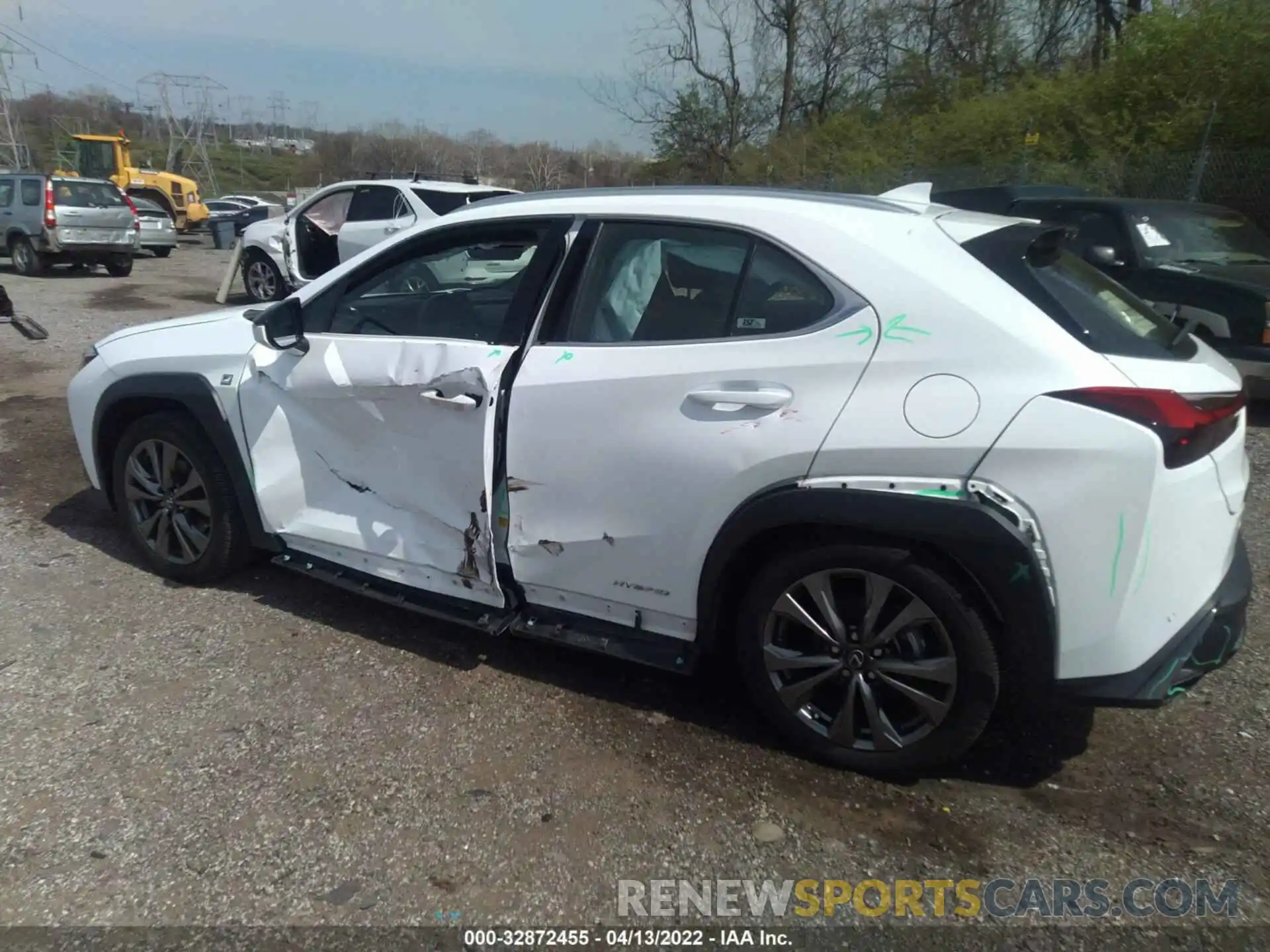 6 Фотография поврежденного автомобиля JTHU9JBH6K2008786 LEXUS UX 2019