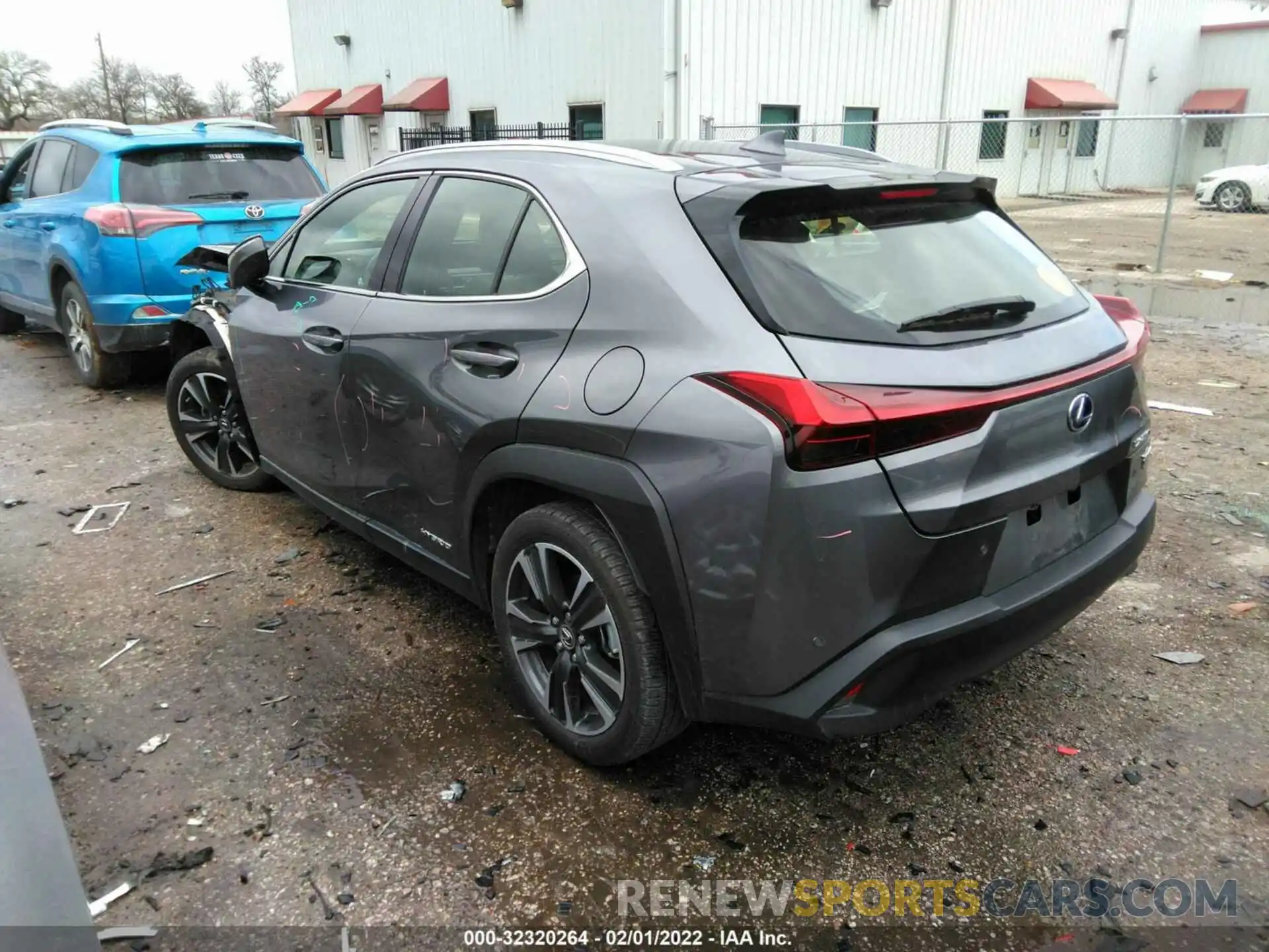 3 Фотография поврежденного автомобиля JTHU9JBH6K2012403 LEXUS UX 2019